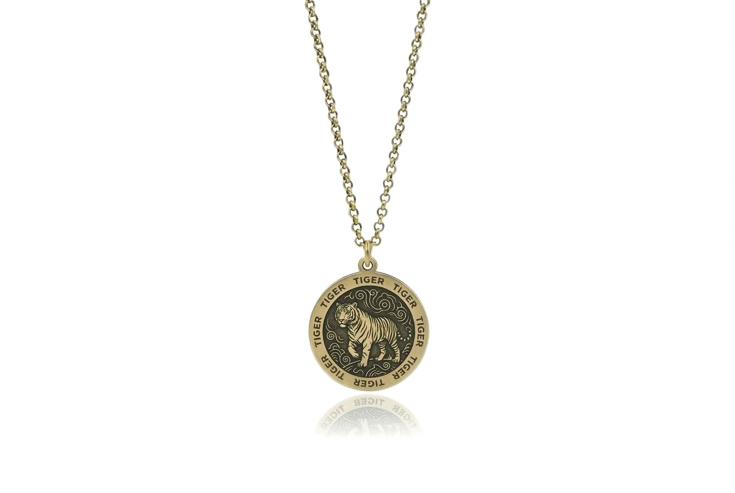 Tiger Zodiac Necklace