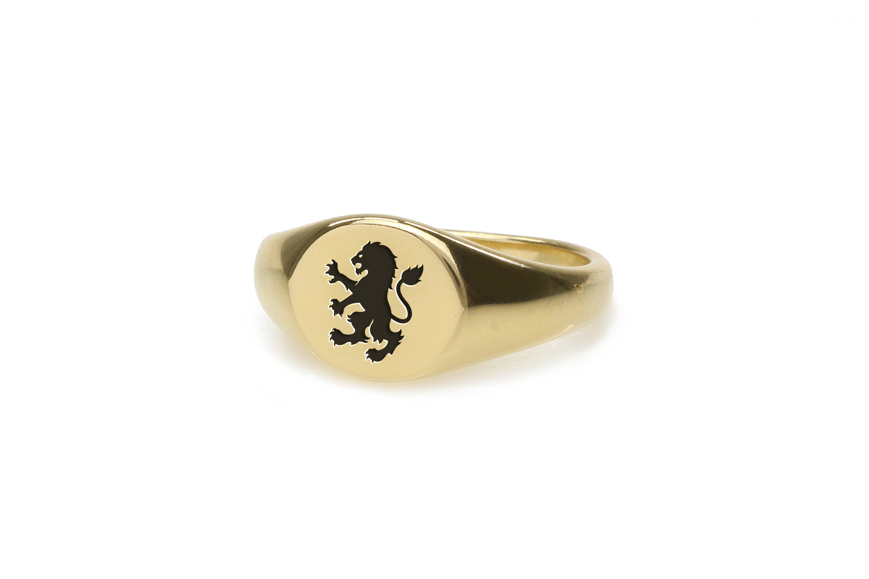 Heraldic Lion Signet Ring