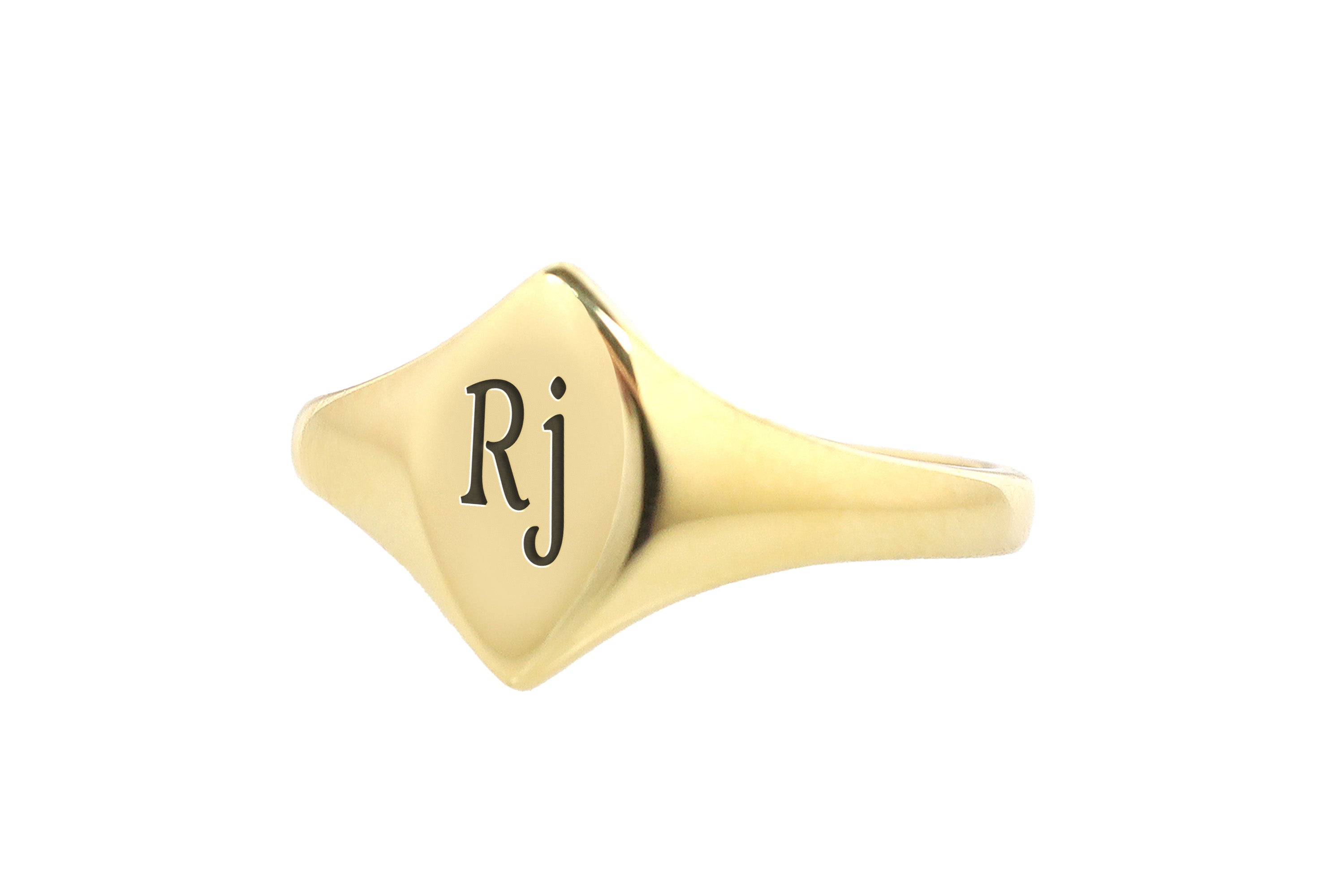 Name Initial's Signet Ring