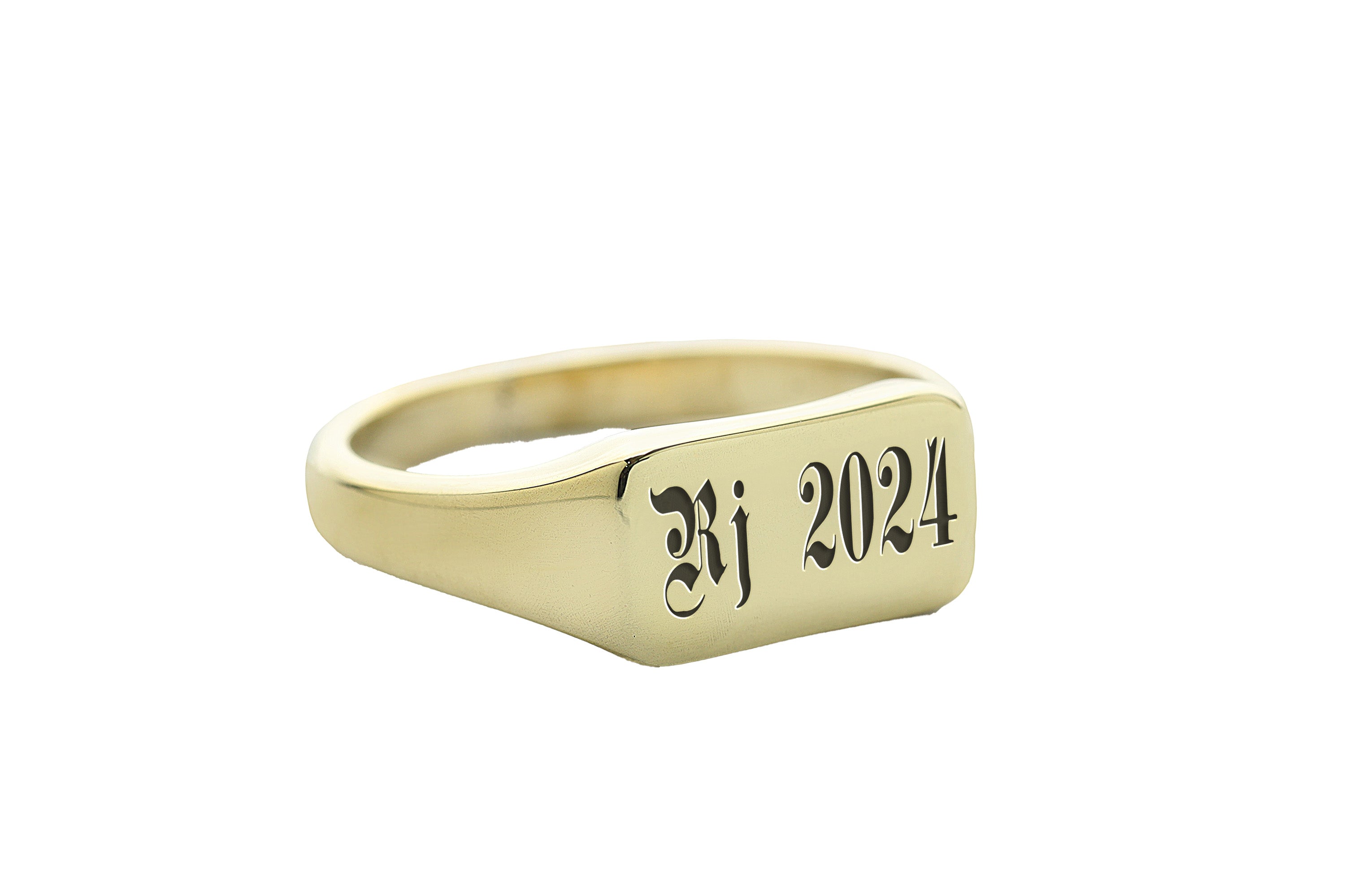 Personalized Gothic Ring