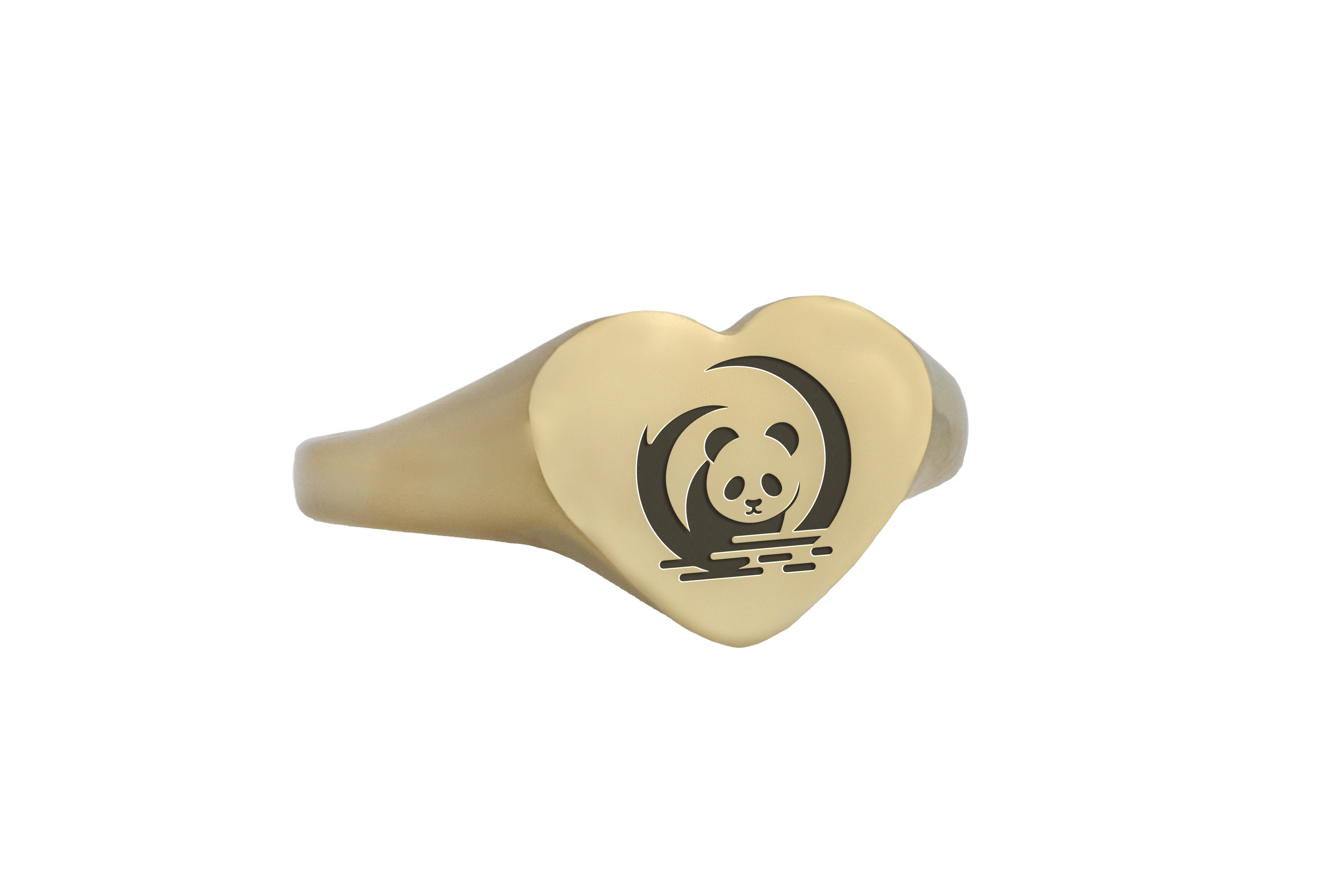 Personalized Panda Ring