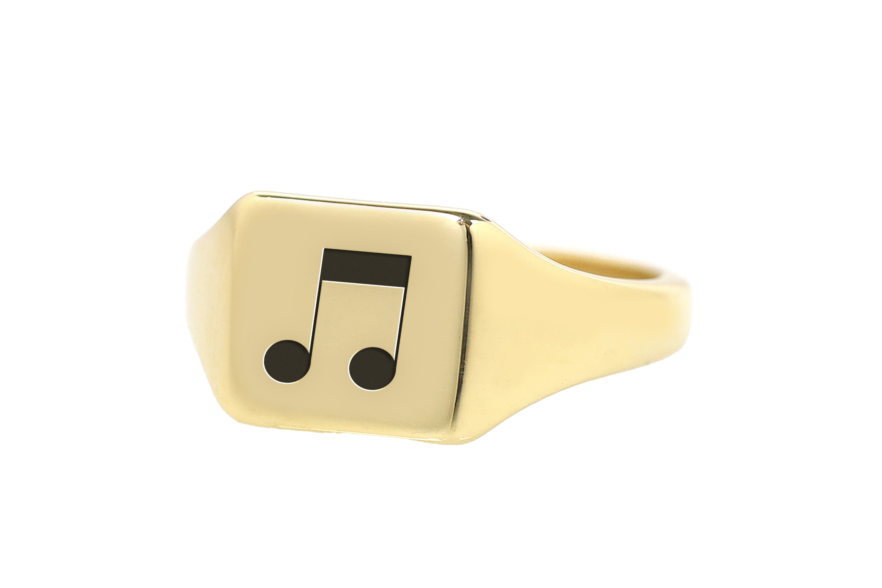 Musical Delicate Signet Ring