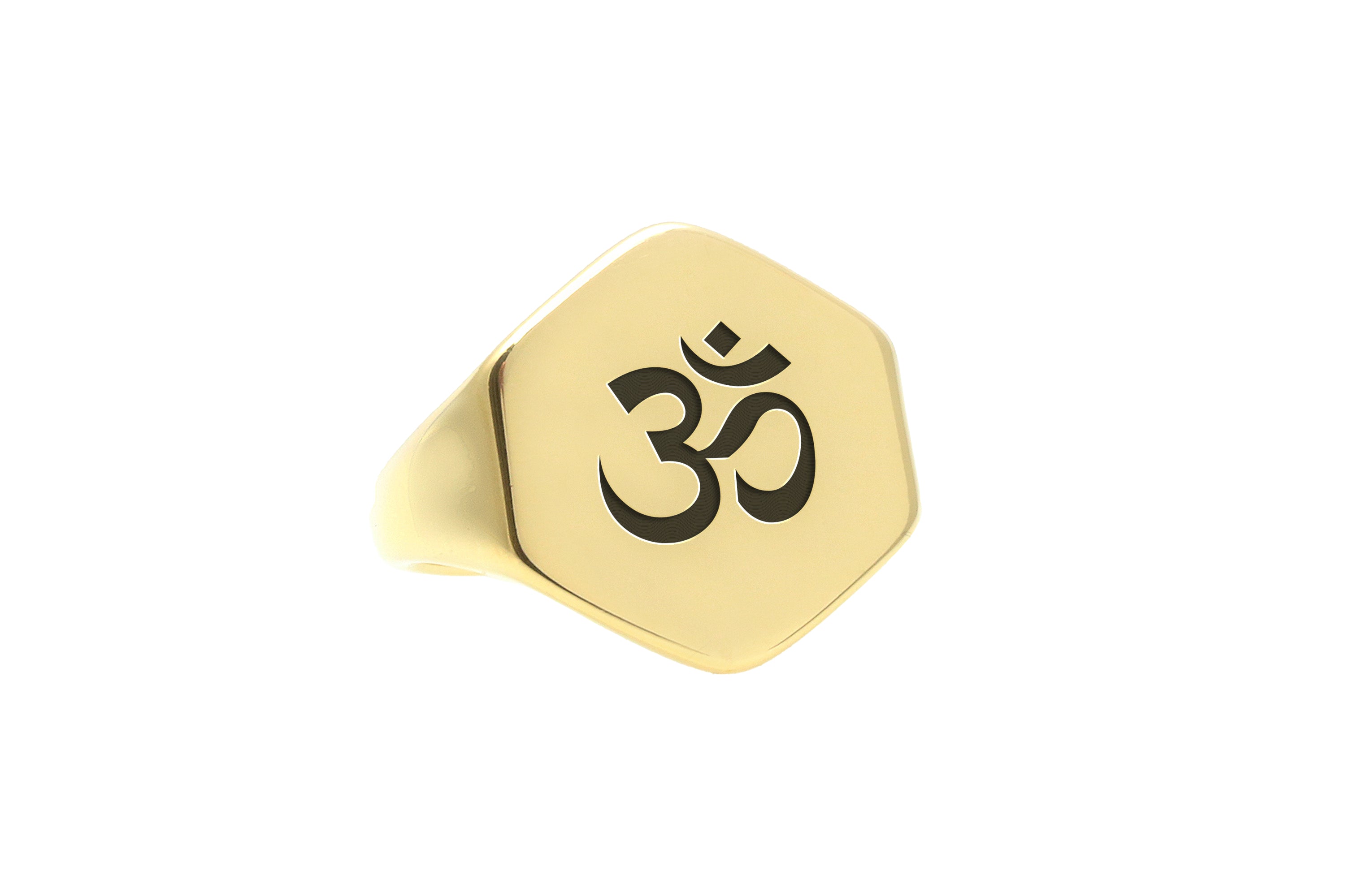 Hinduism Engraved Signet Ring