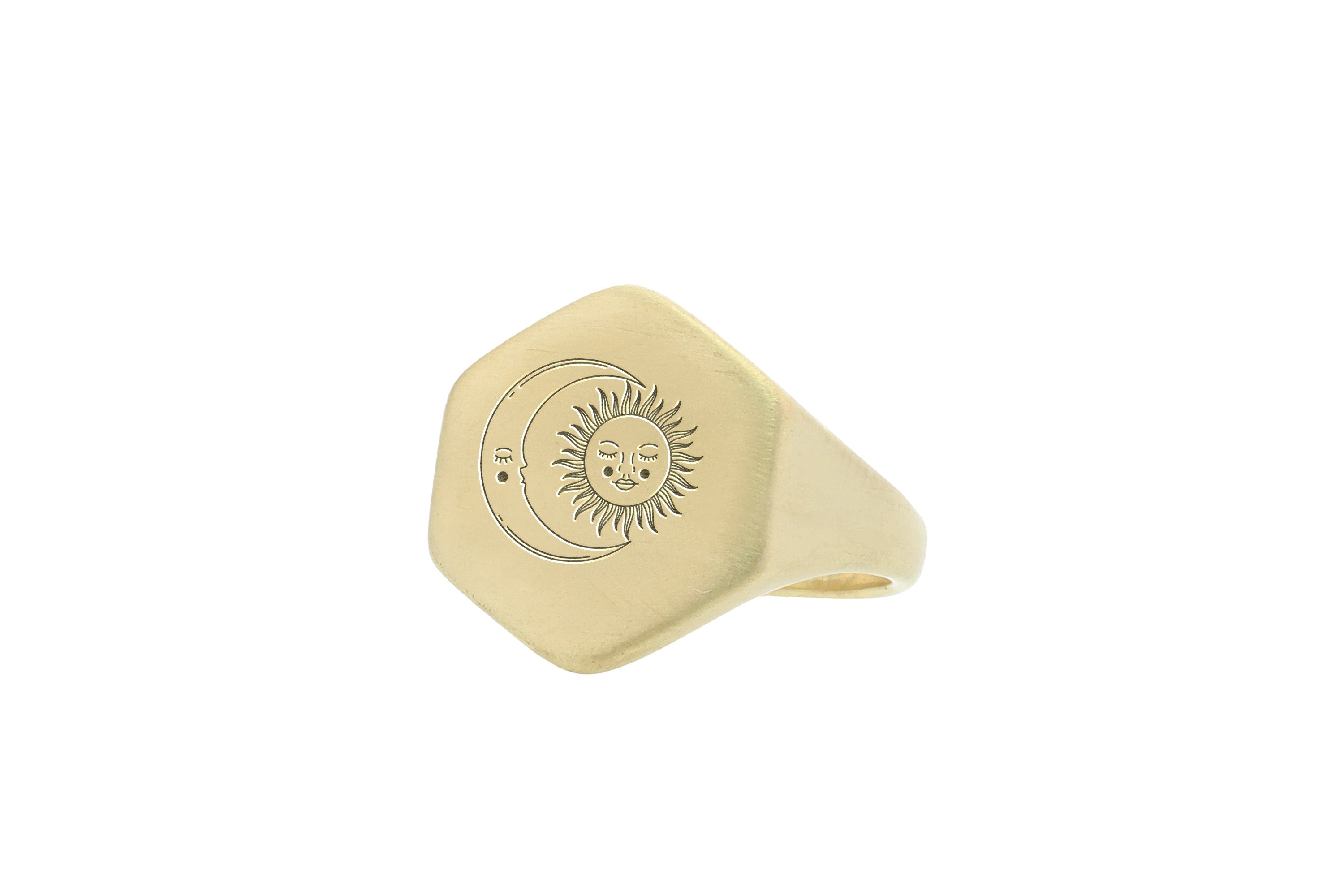 Gold Sun Ring
