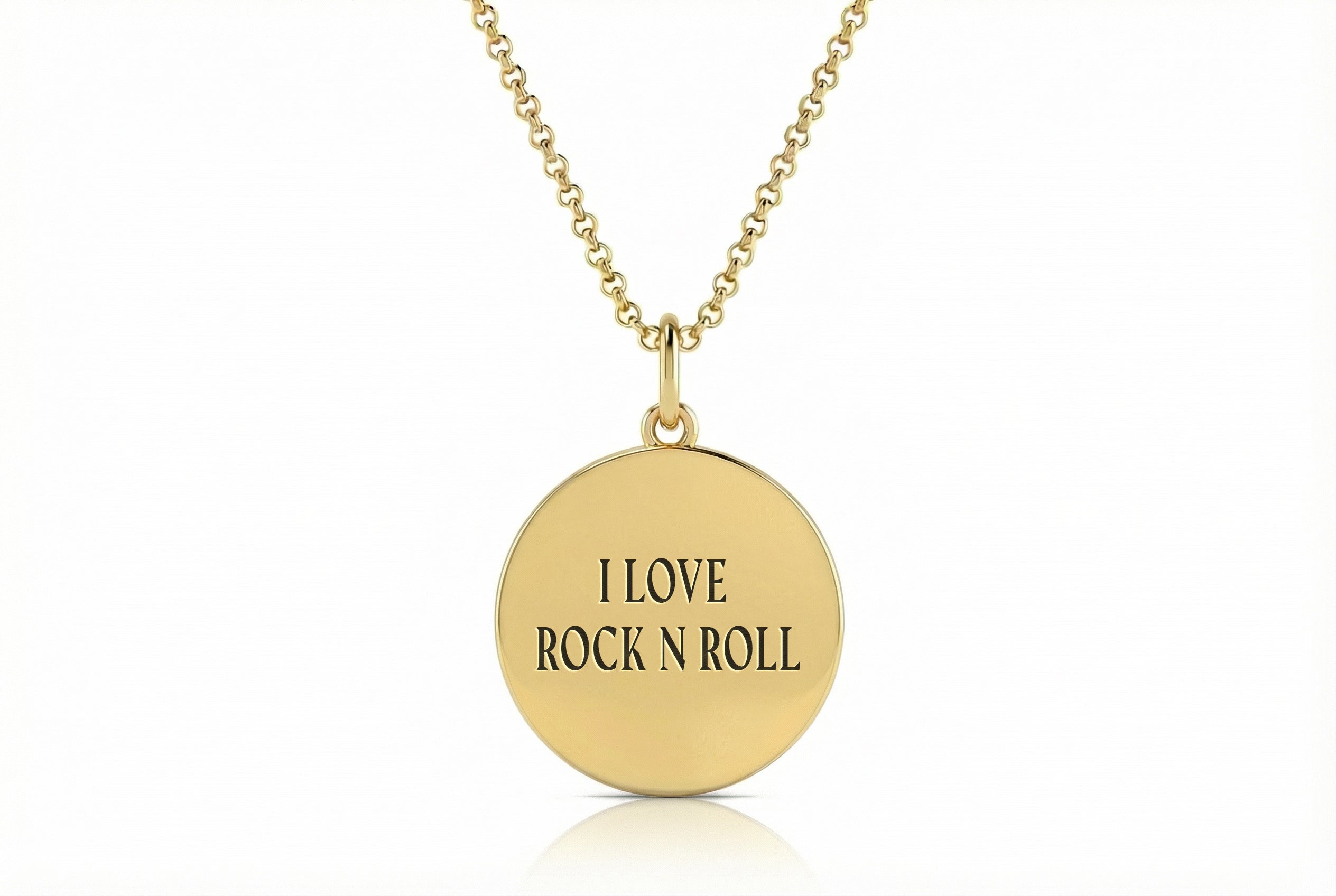 Custom Vinyl Record Necklace