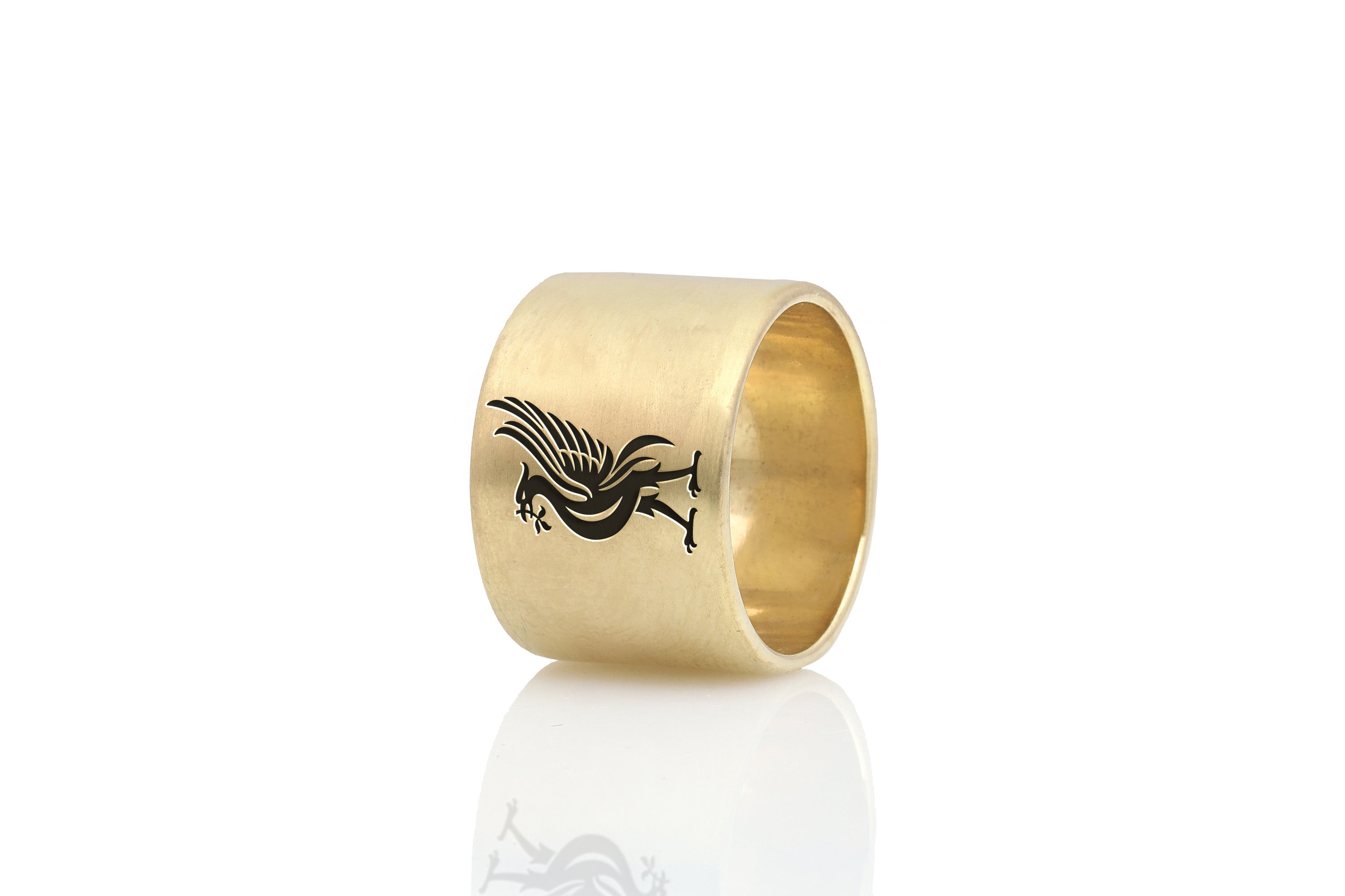 14k Gold Cormorant Ring