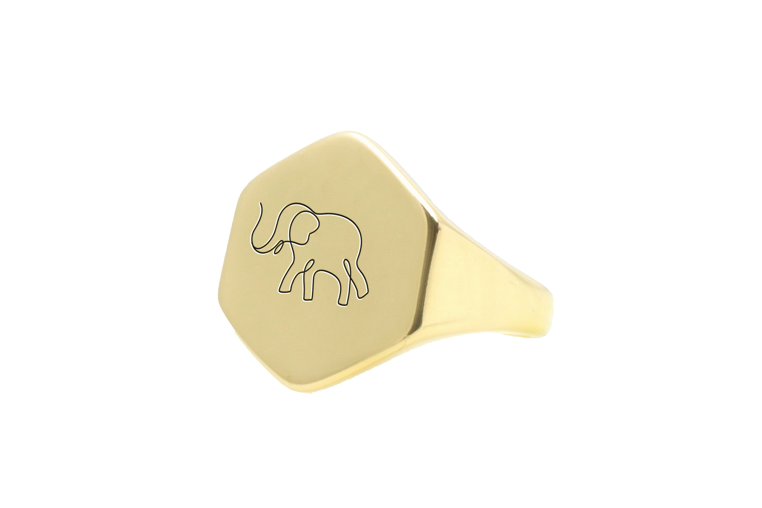 Animals Lines Ring