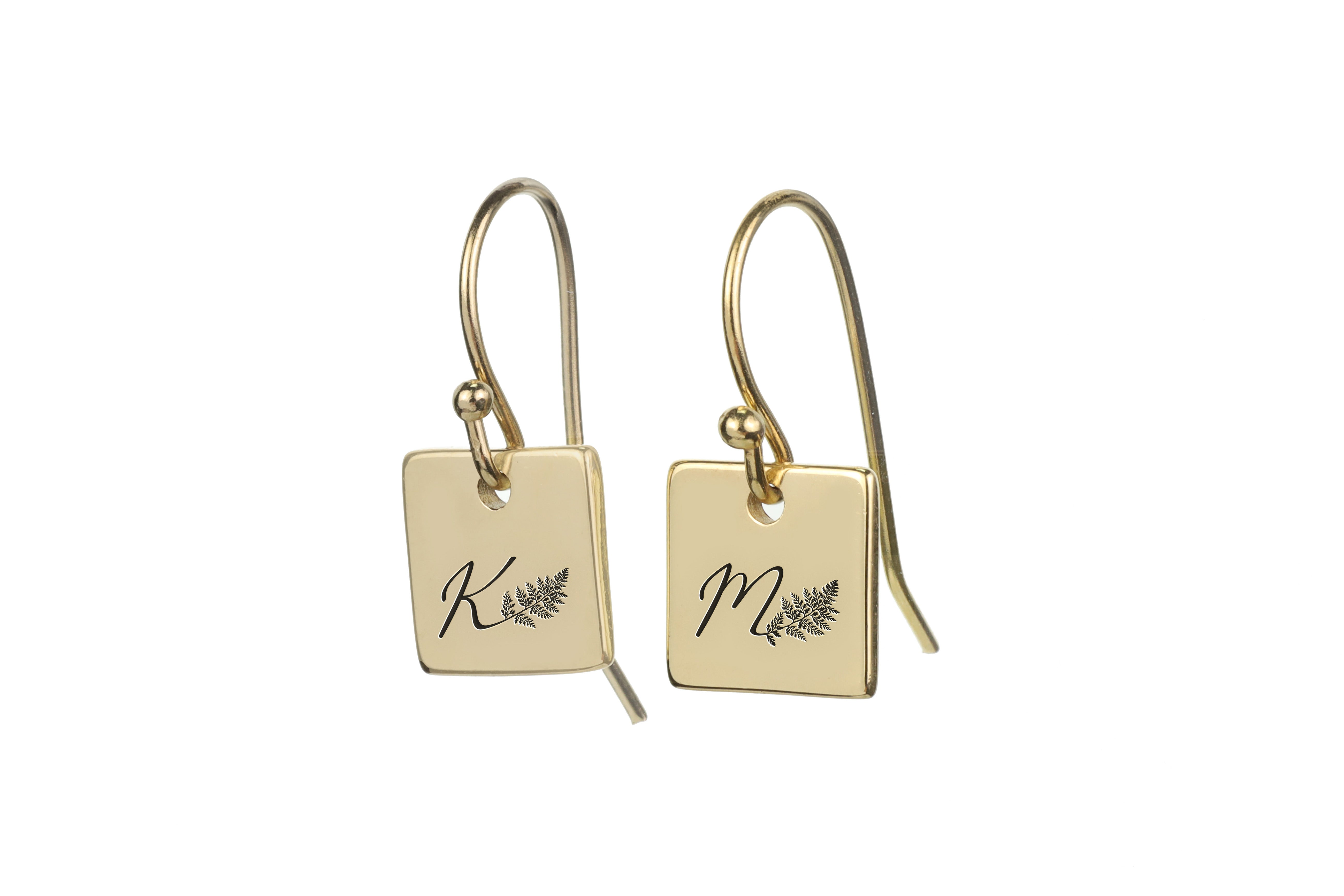 Personalized Initial's Earrings
