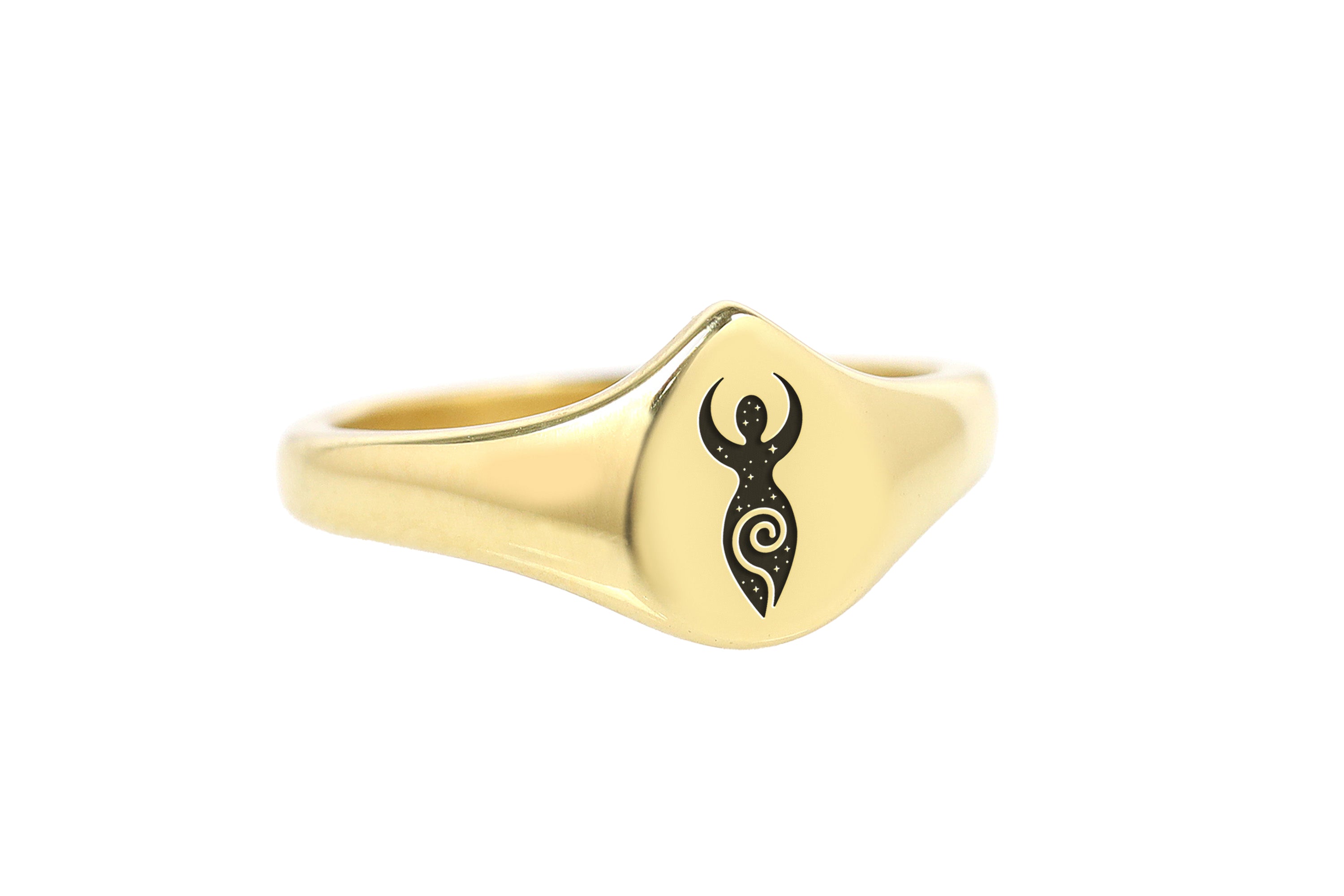 Custom Wiccan Symbol Ring