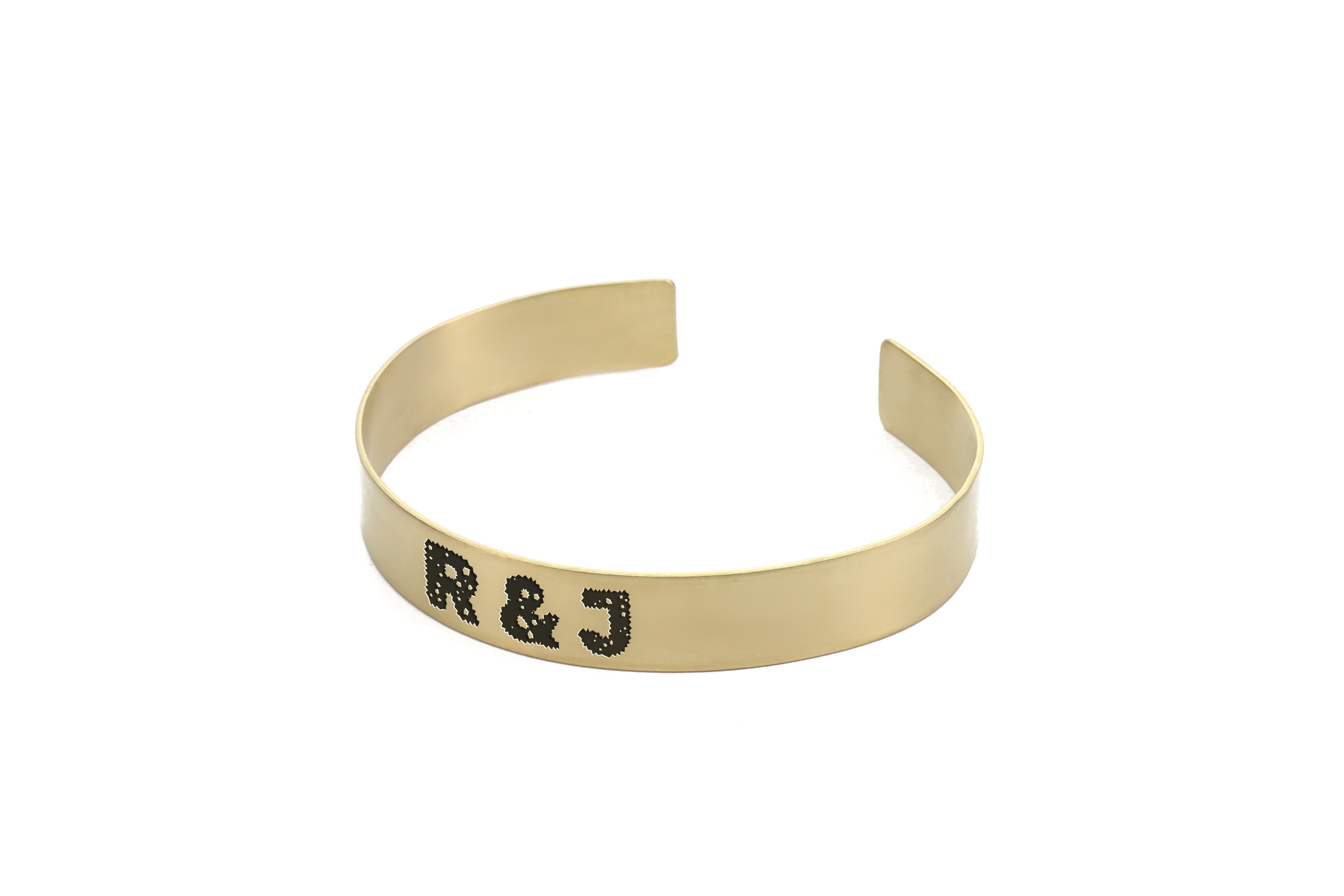 Customized Letters Gold Bracelet