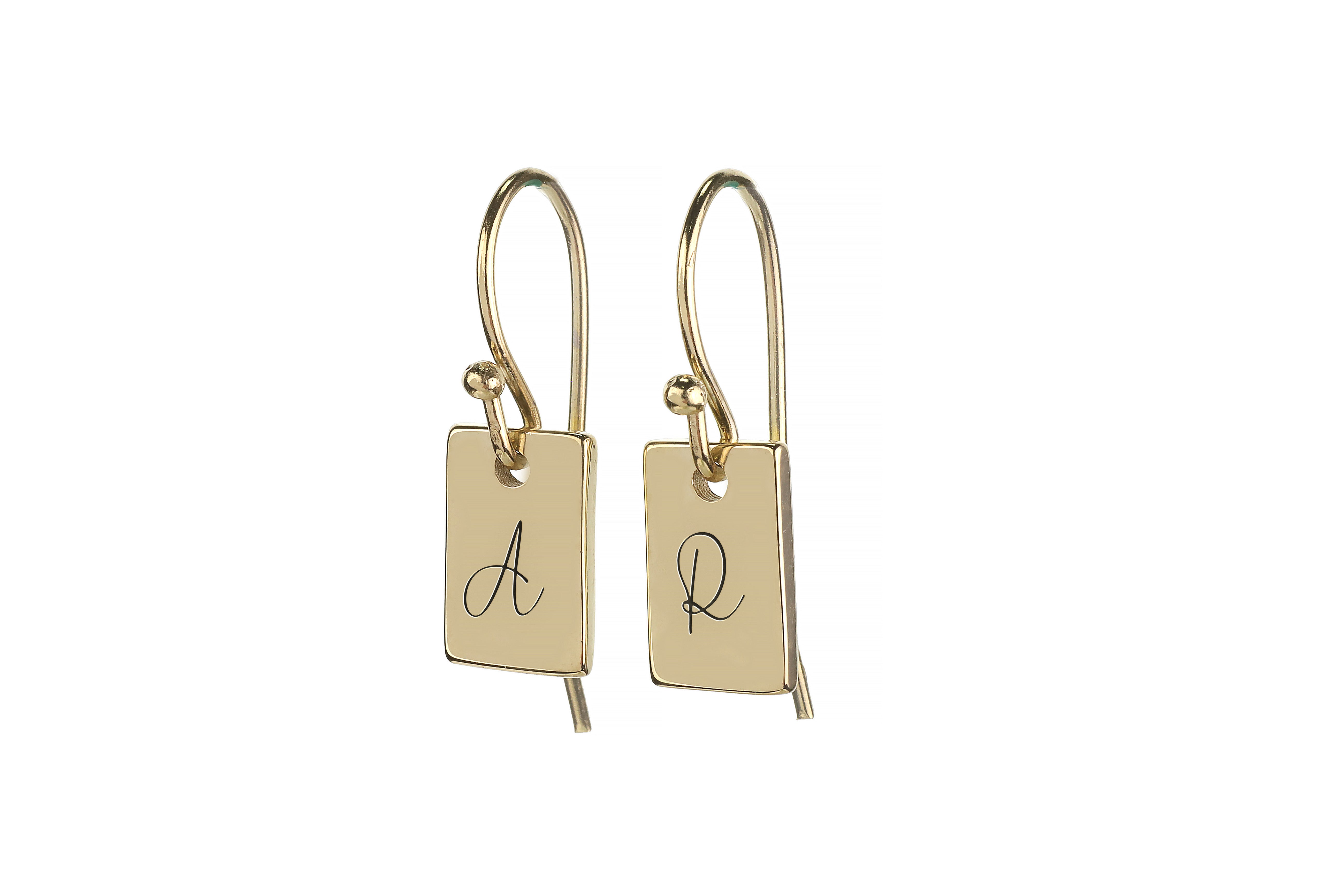 Custom Handwritten Letters Earrings