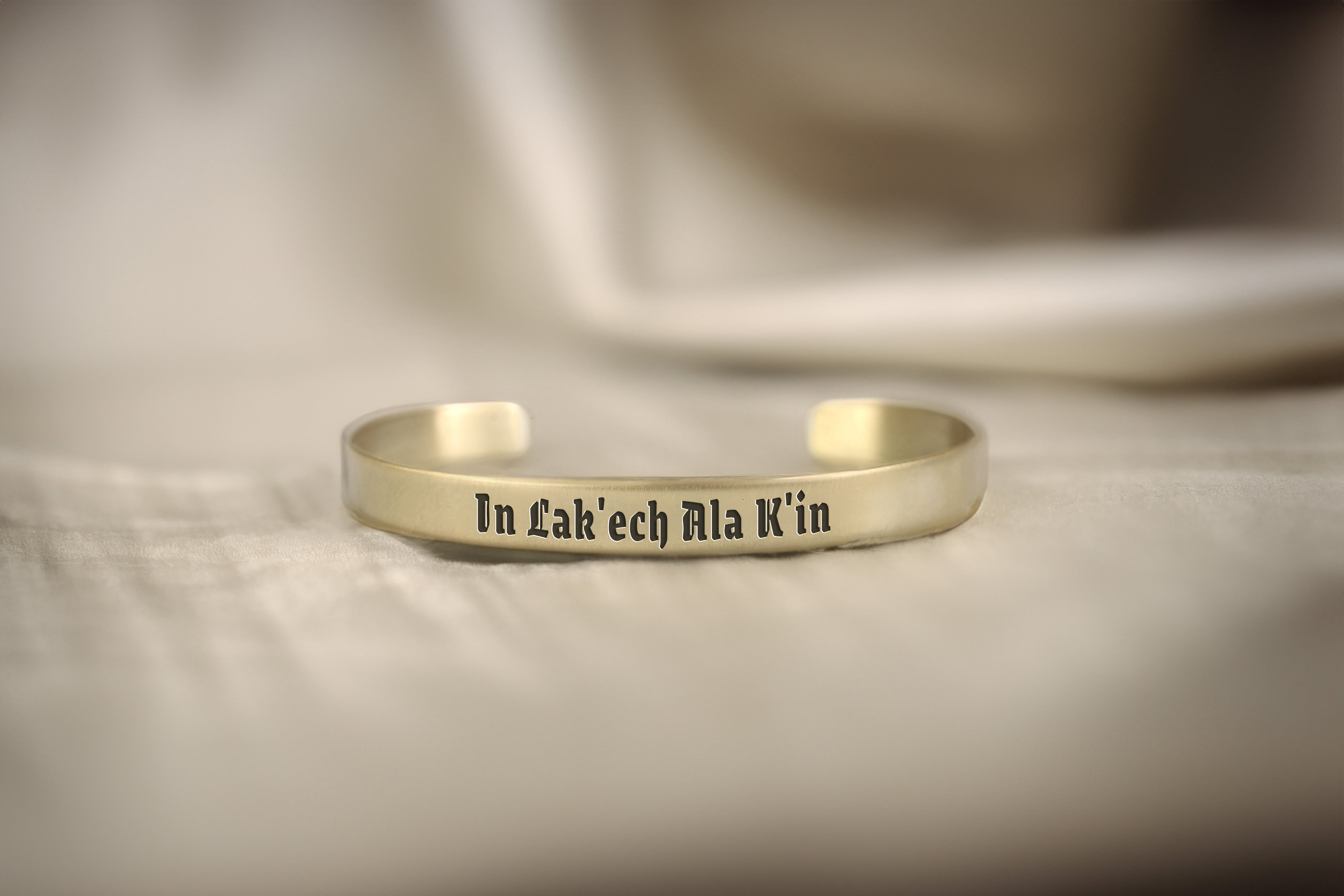 14k Gold Mayan Bracelet