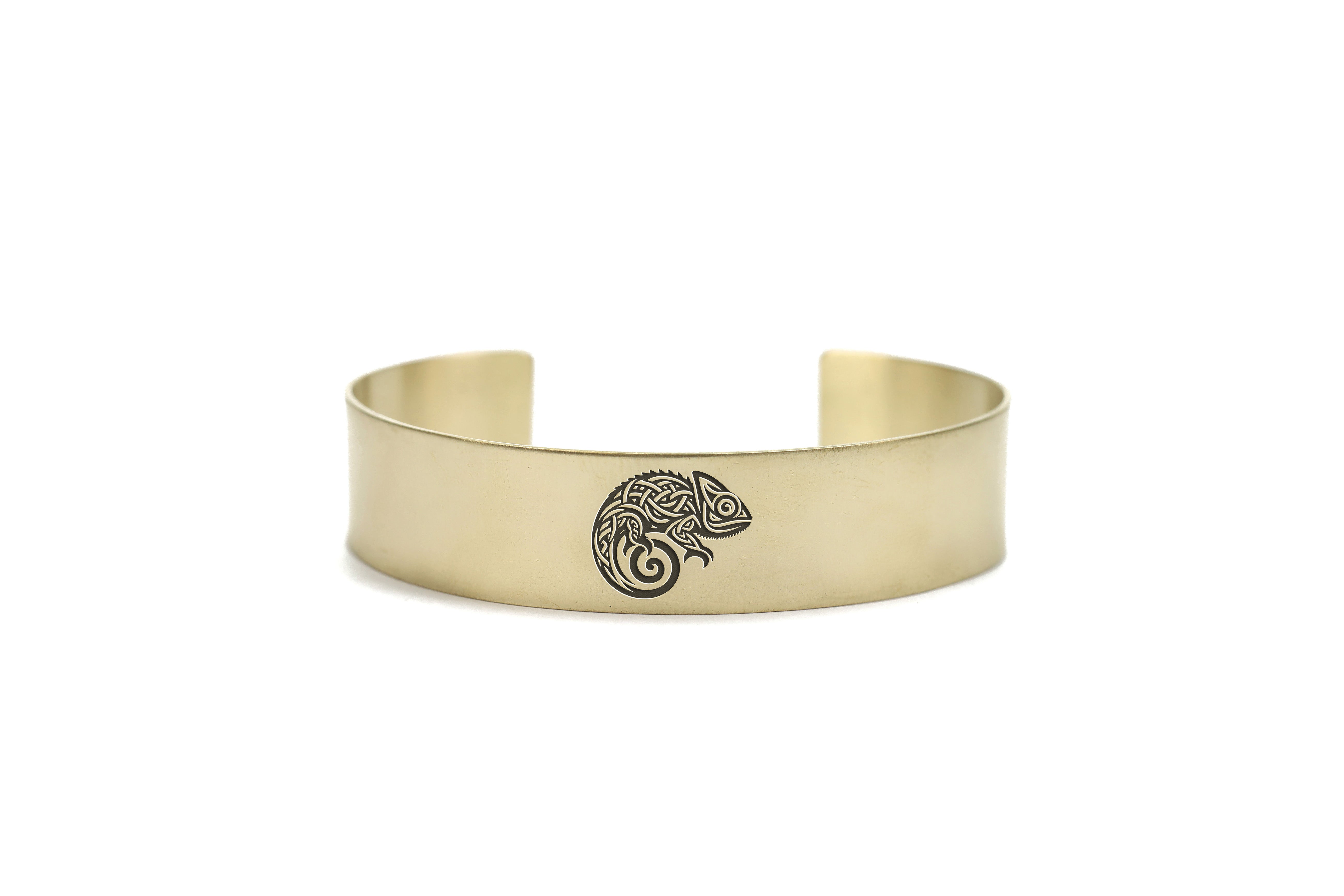 Tribal Lizard Cuff Bracelet
