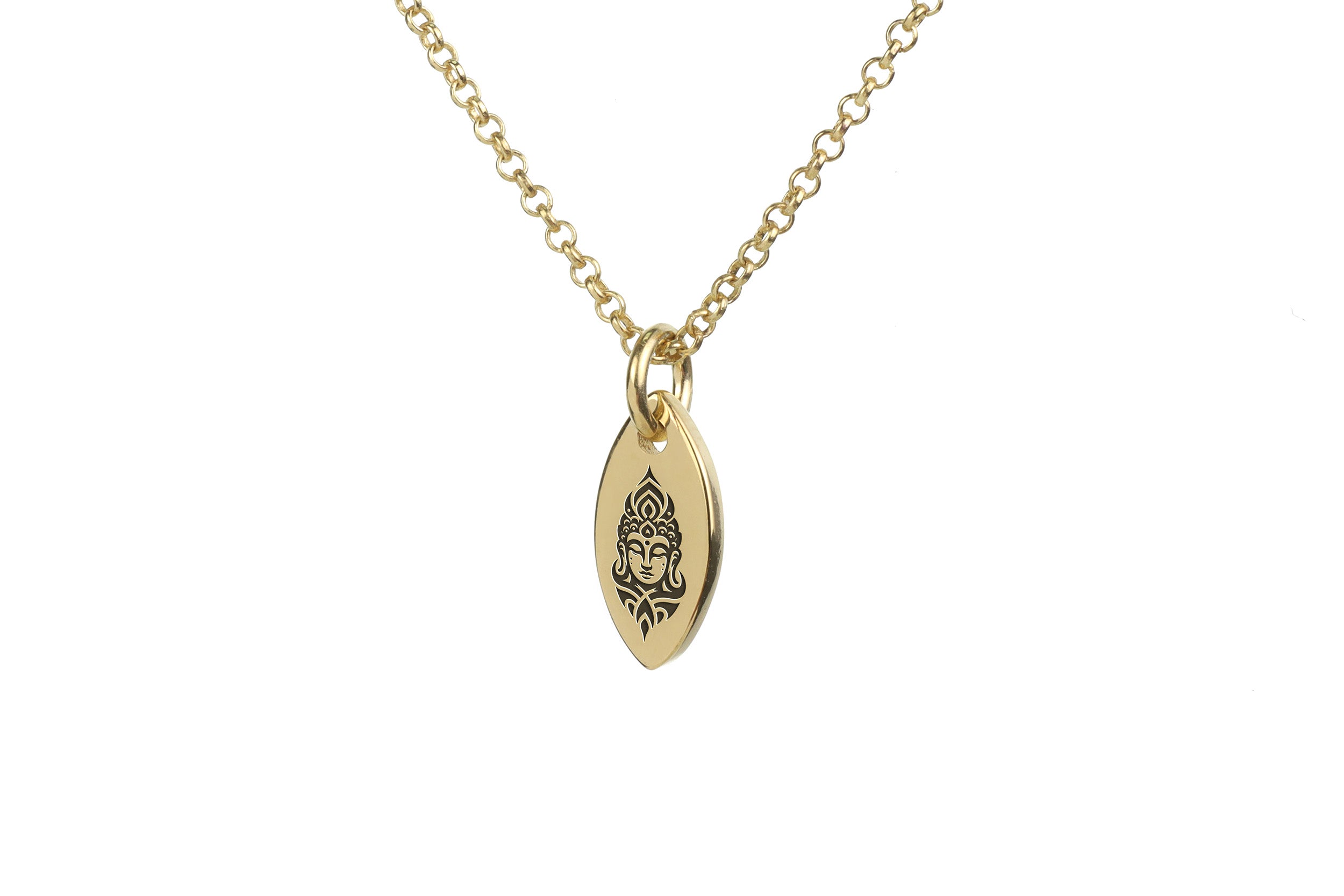 Spiritual Buddha Pendant Necklace