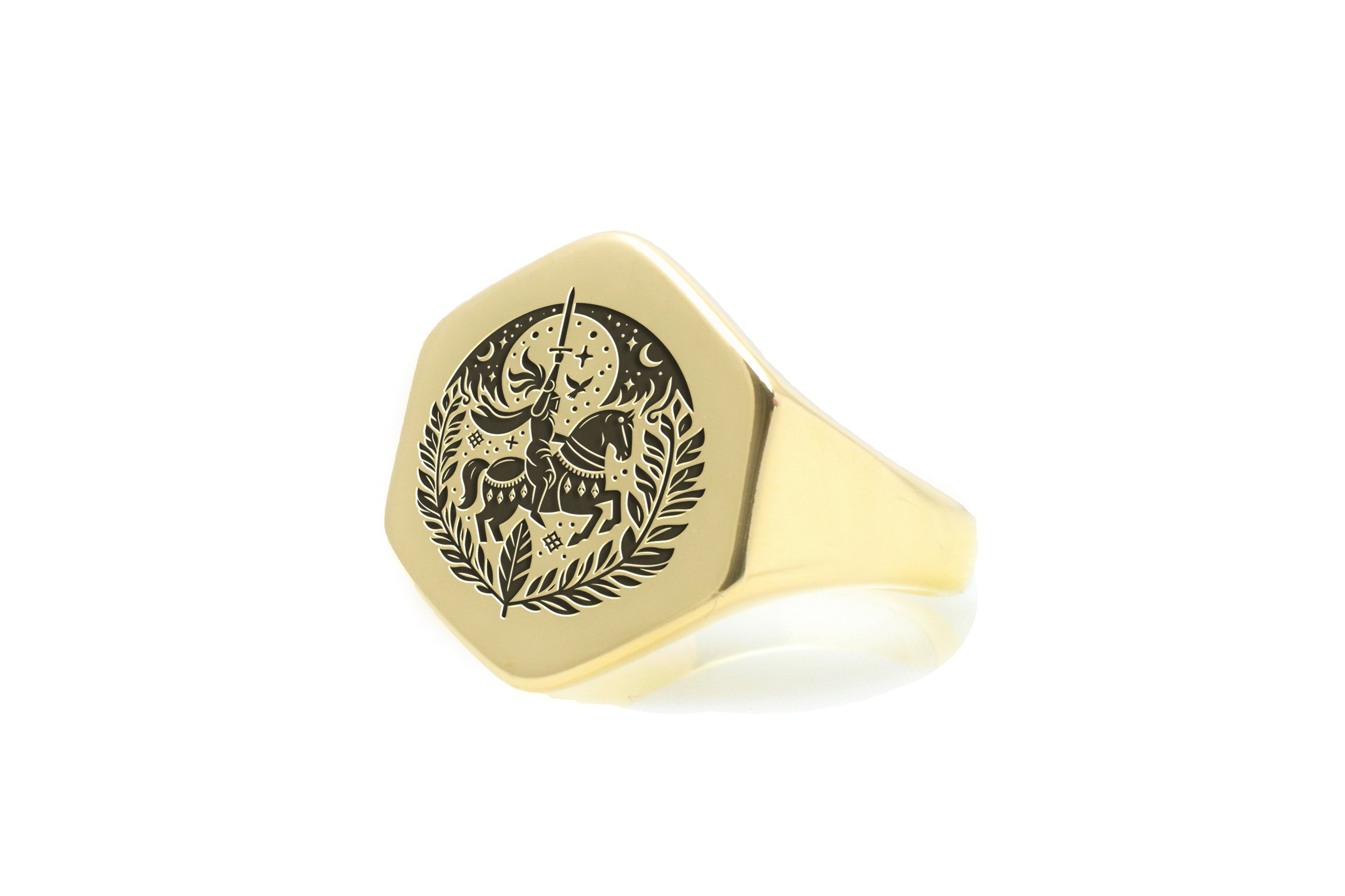 Bold Statement Knight Ring