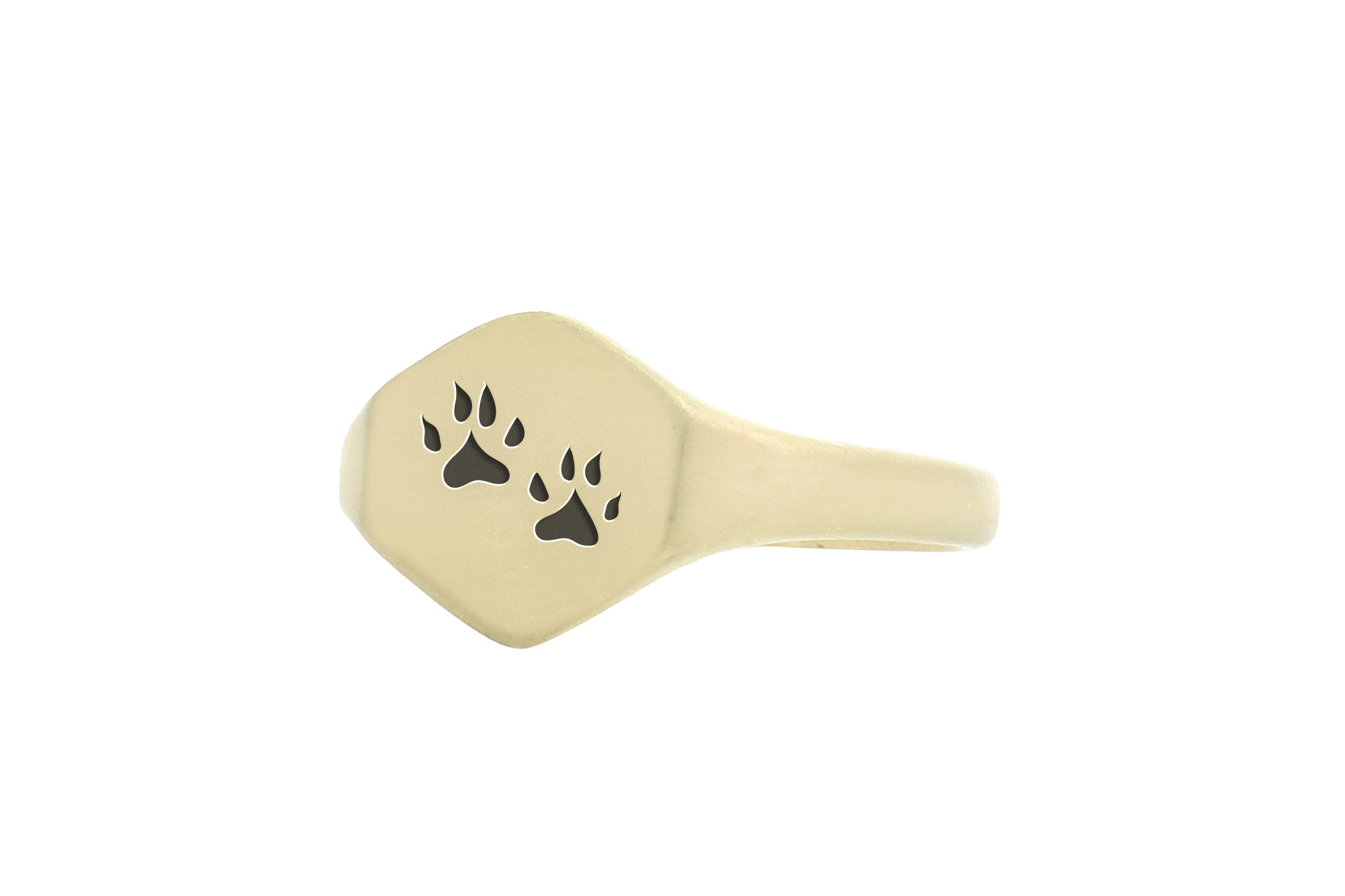 Dog Paw Pattern Ring