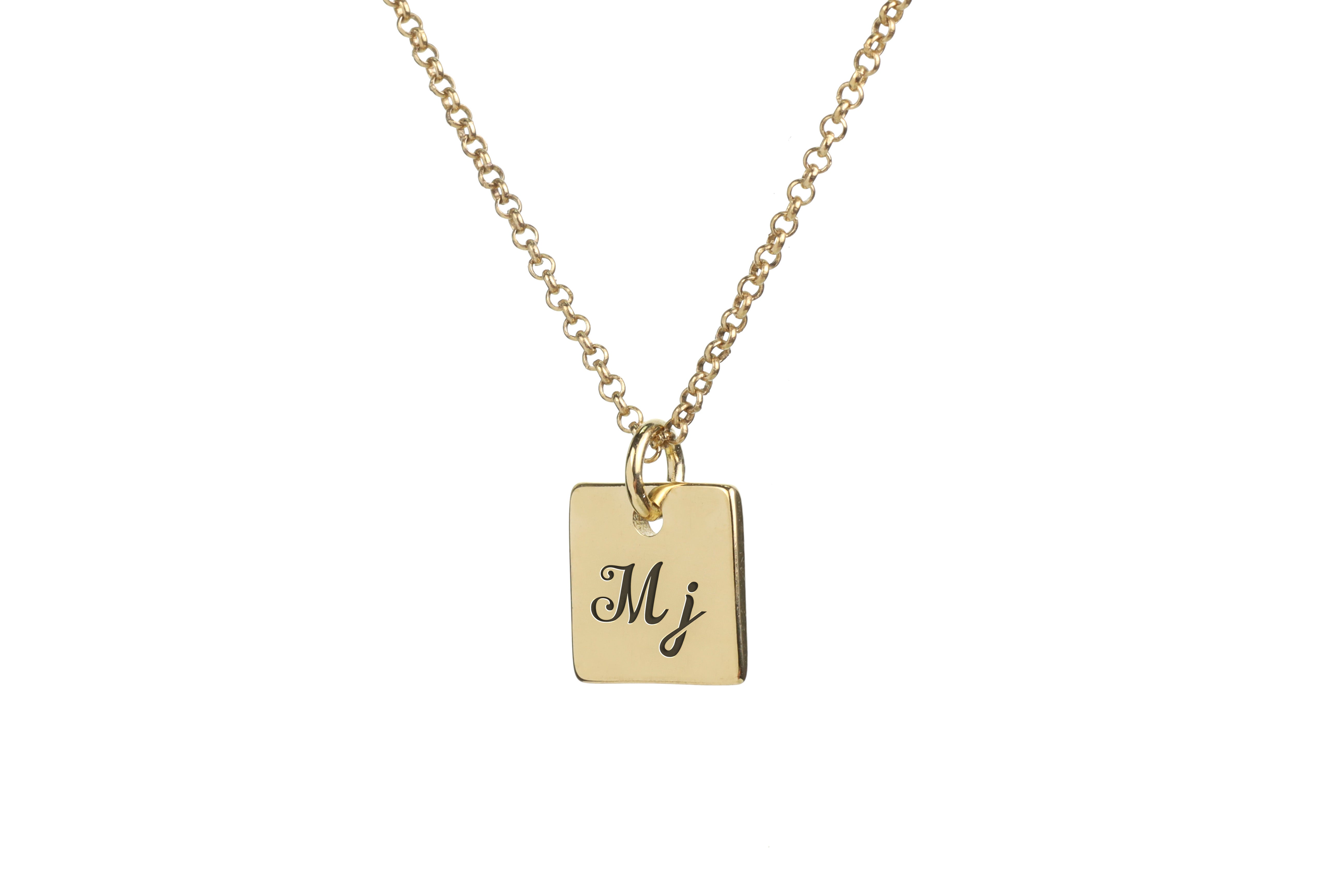 Vintage Engraved Necklace
