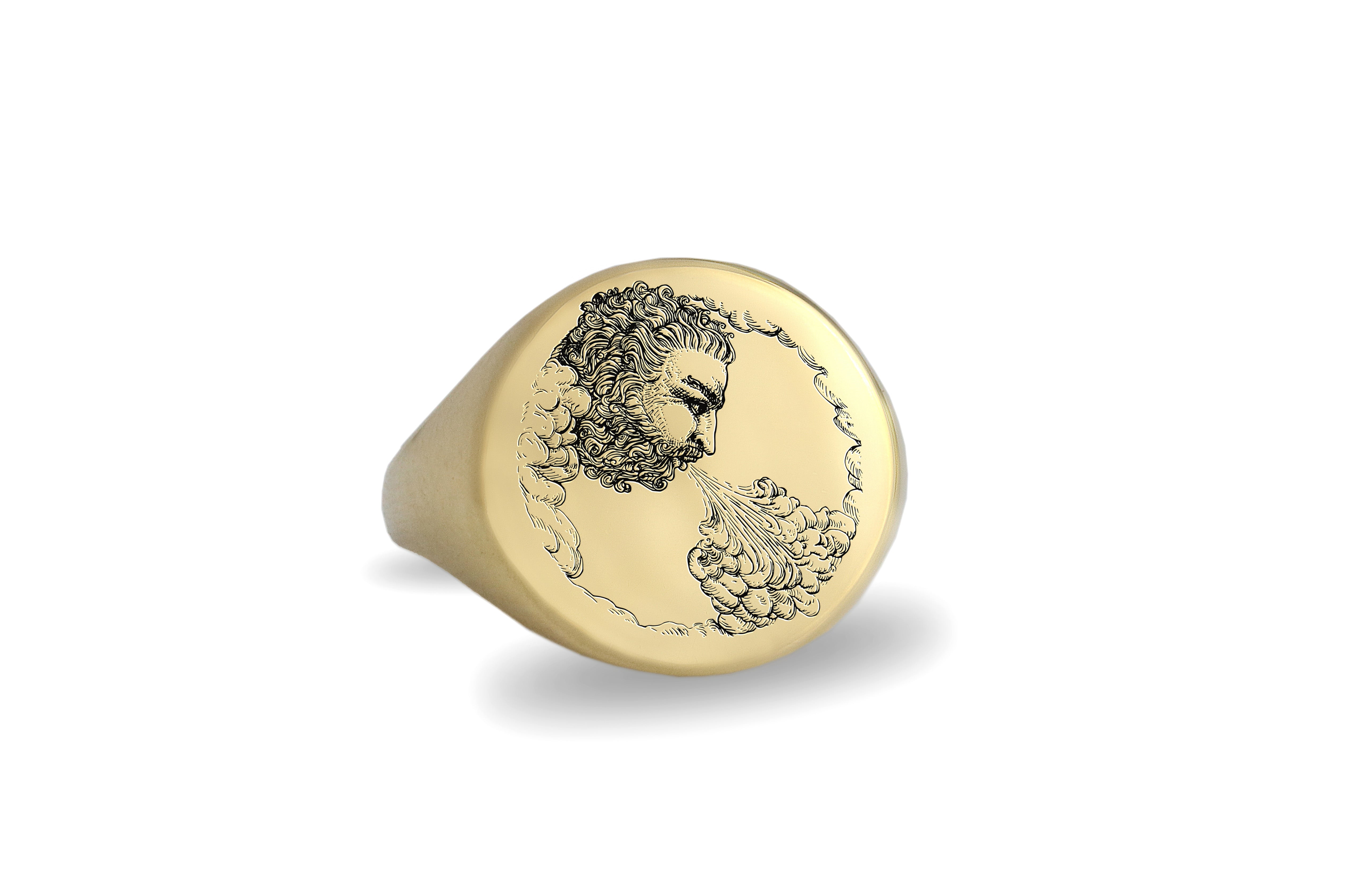God Of Wind Signet Ring