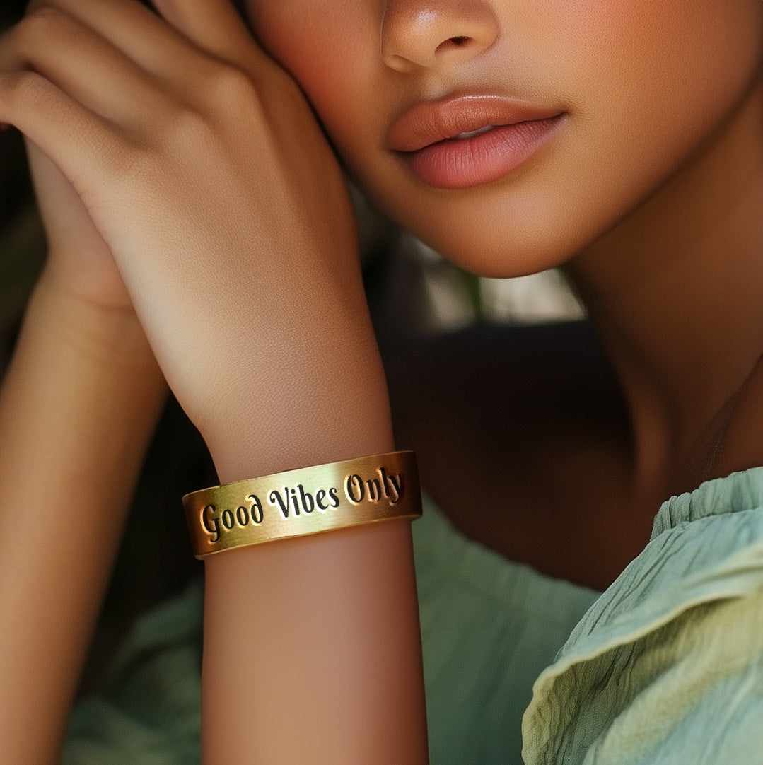 Personalized Text Bracelet