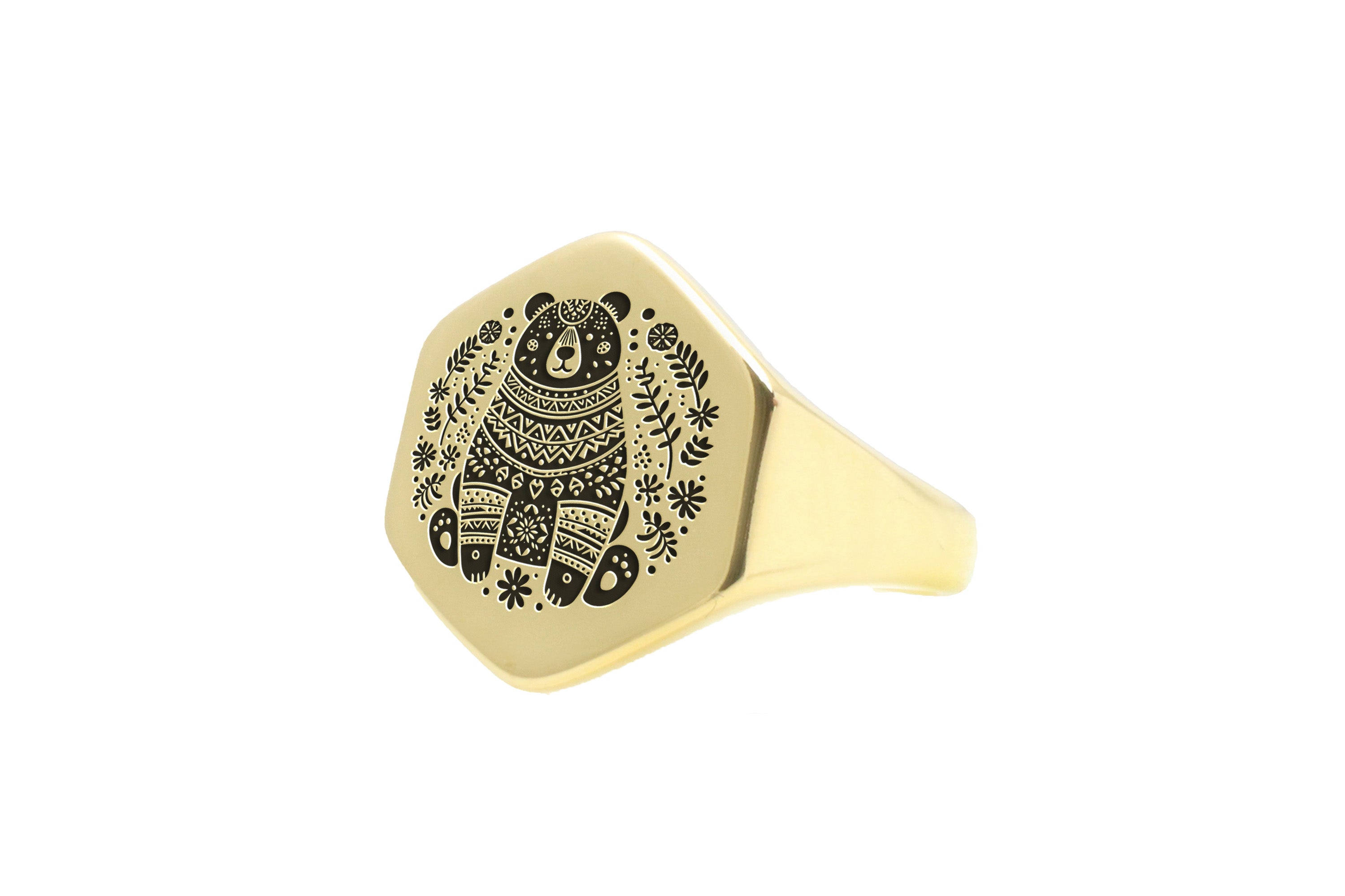 Wild Harmony Bear Ring