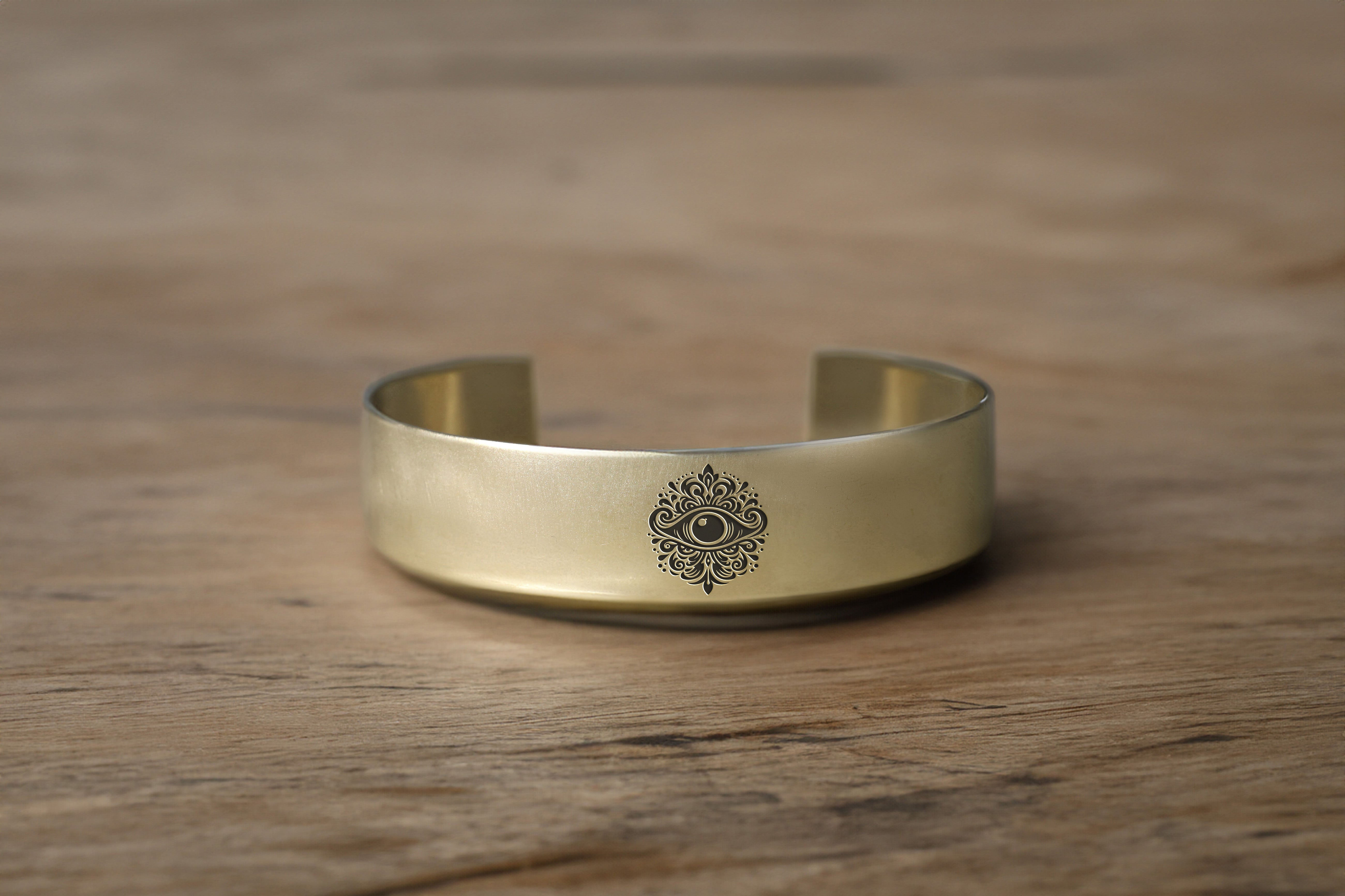 14k Gold Evil Eye Bracelet