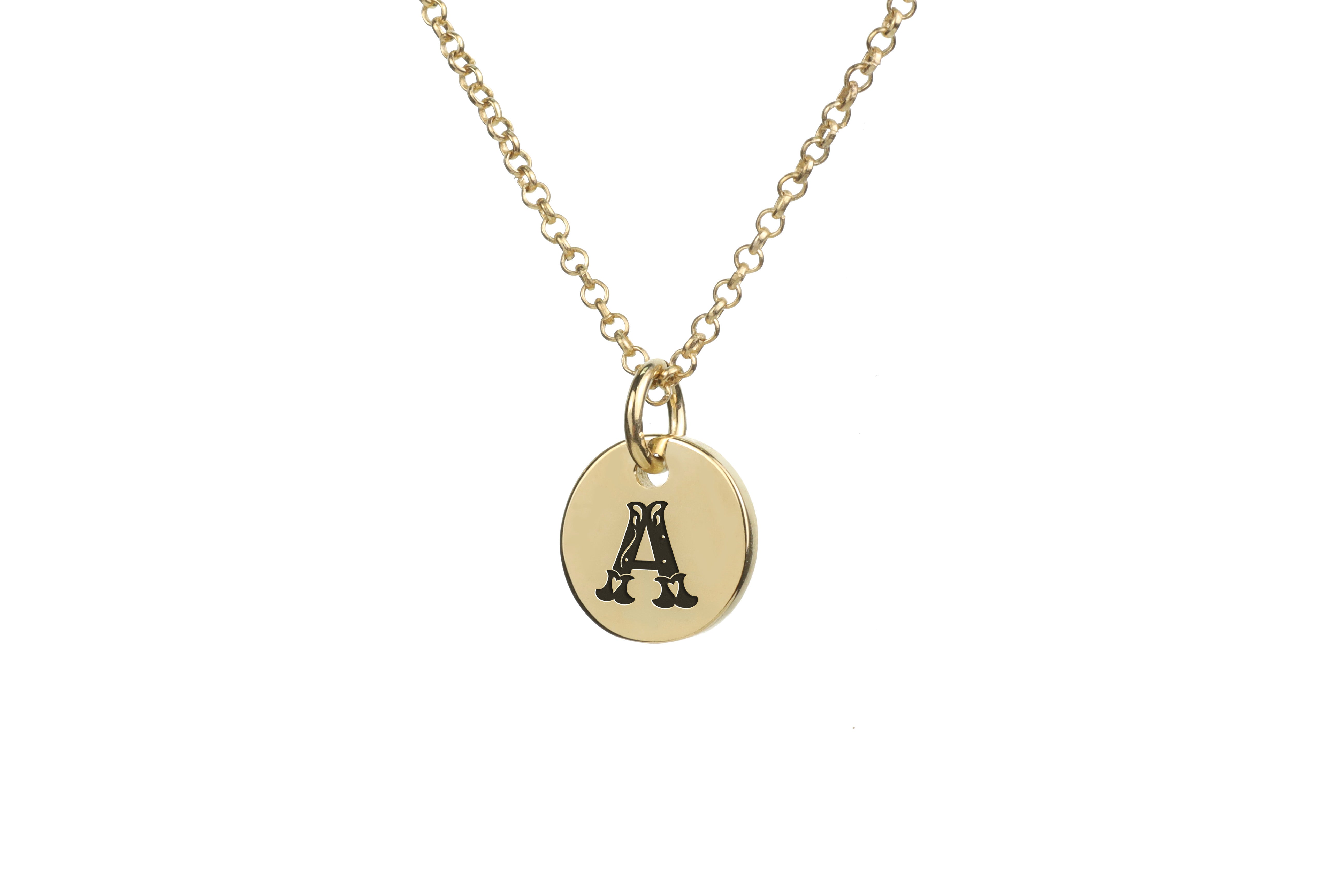Custom Poker Letters Necklace