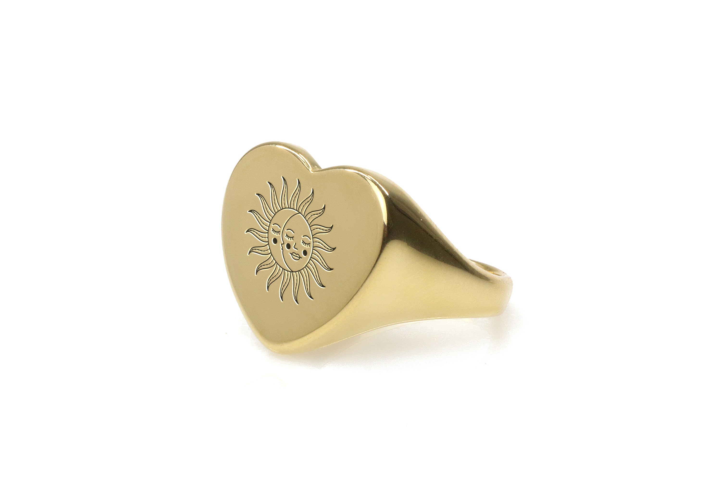 Moon Signet Ring