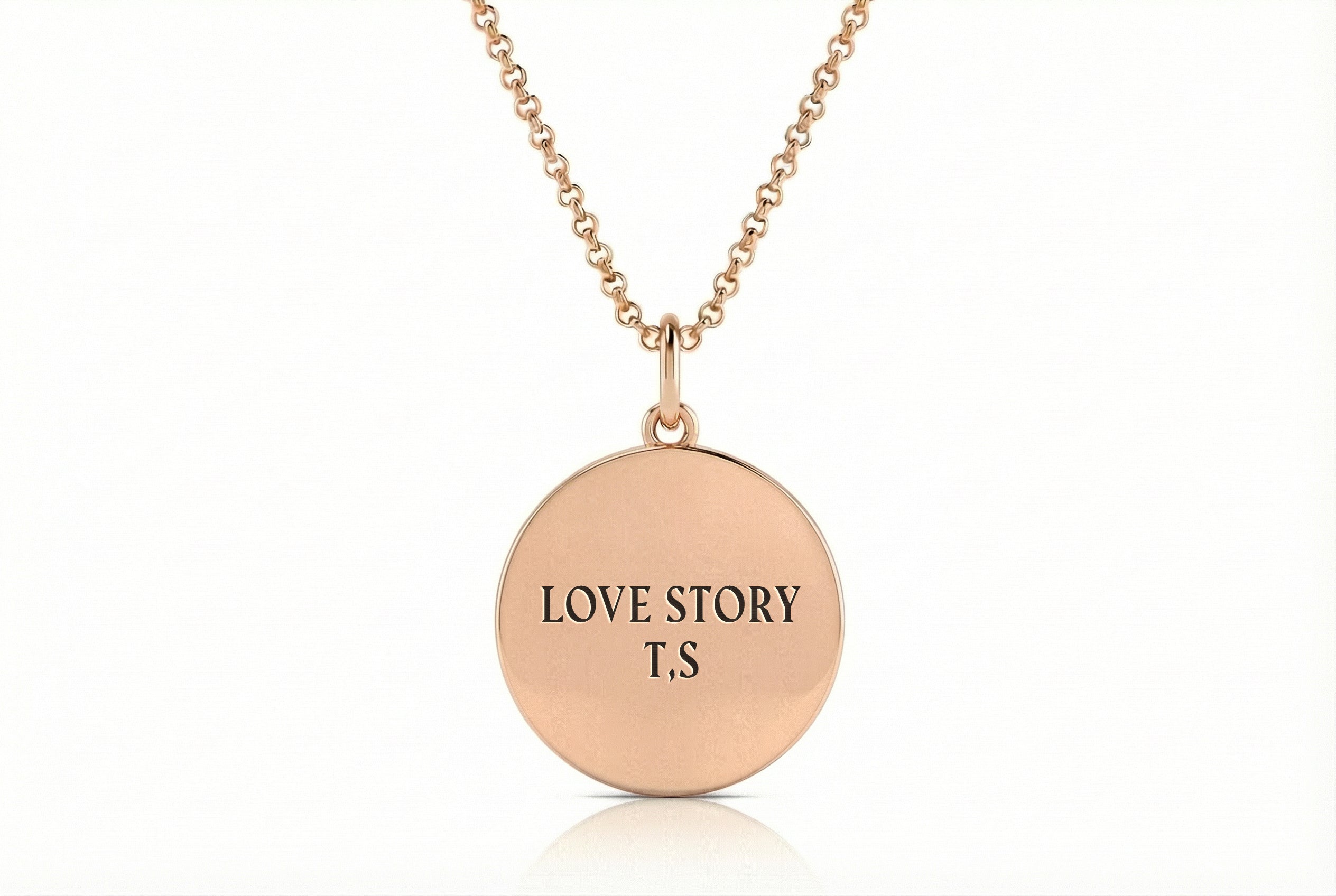 Custom Vinyl Record Necklace
