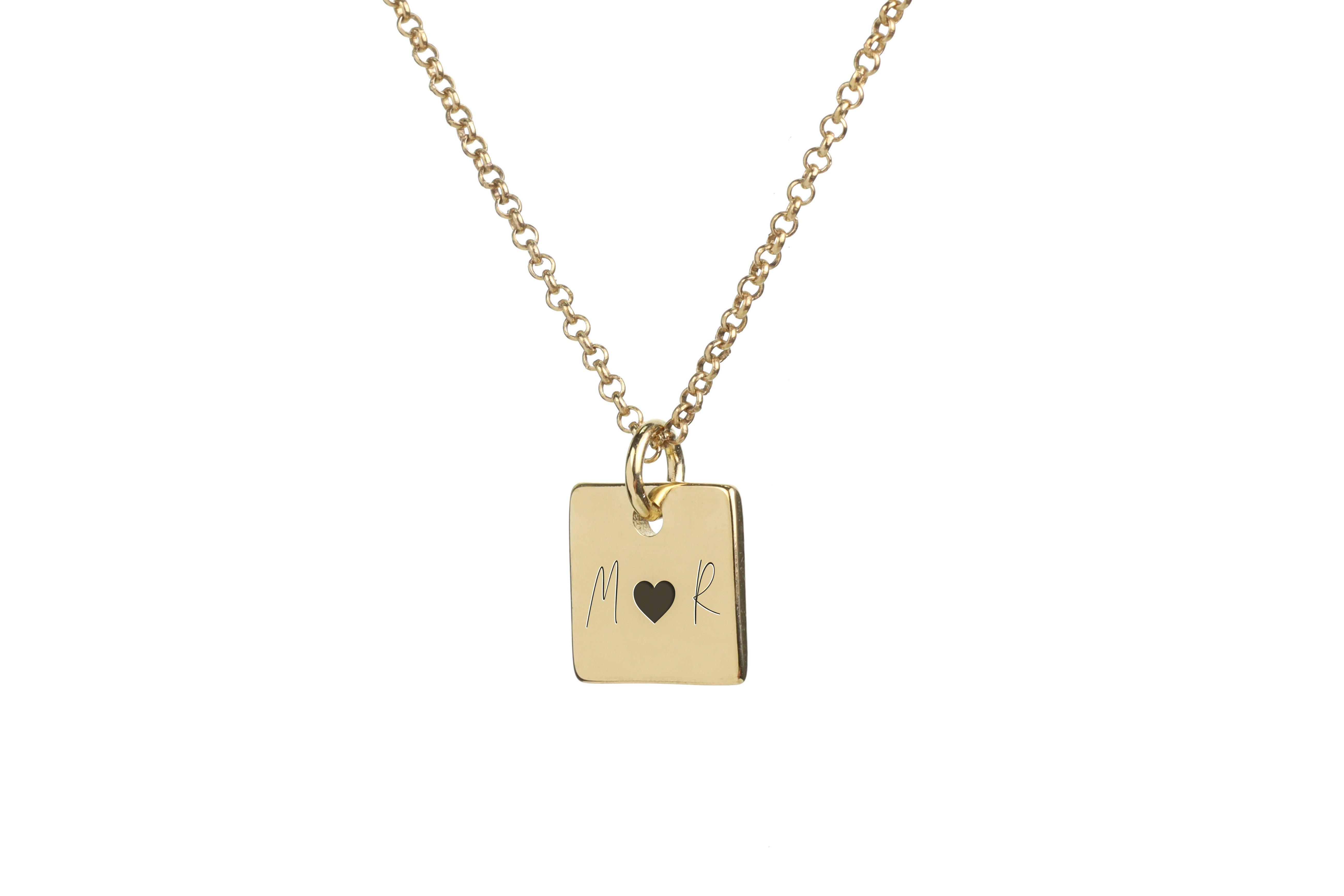Custom Handwritten Engraved Necklace