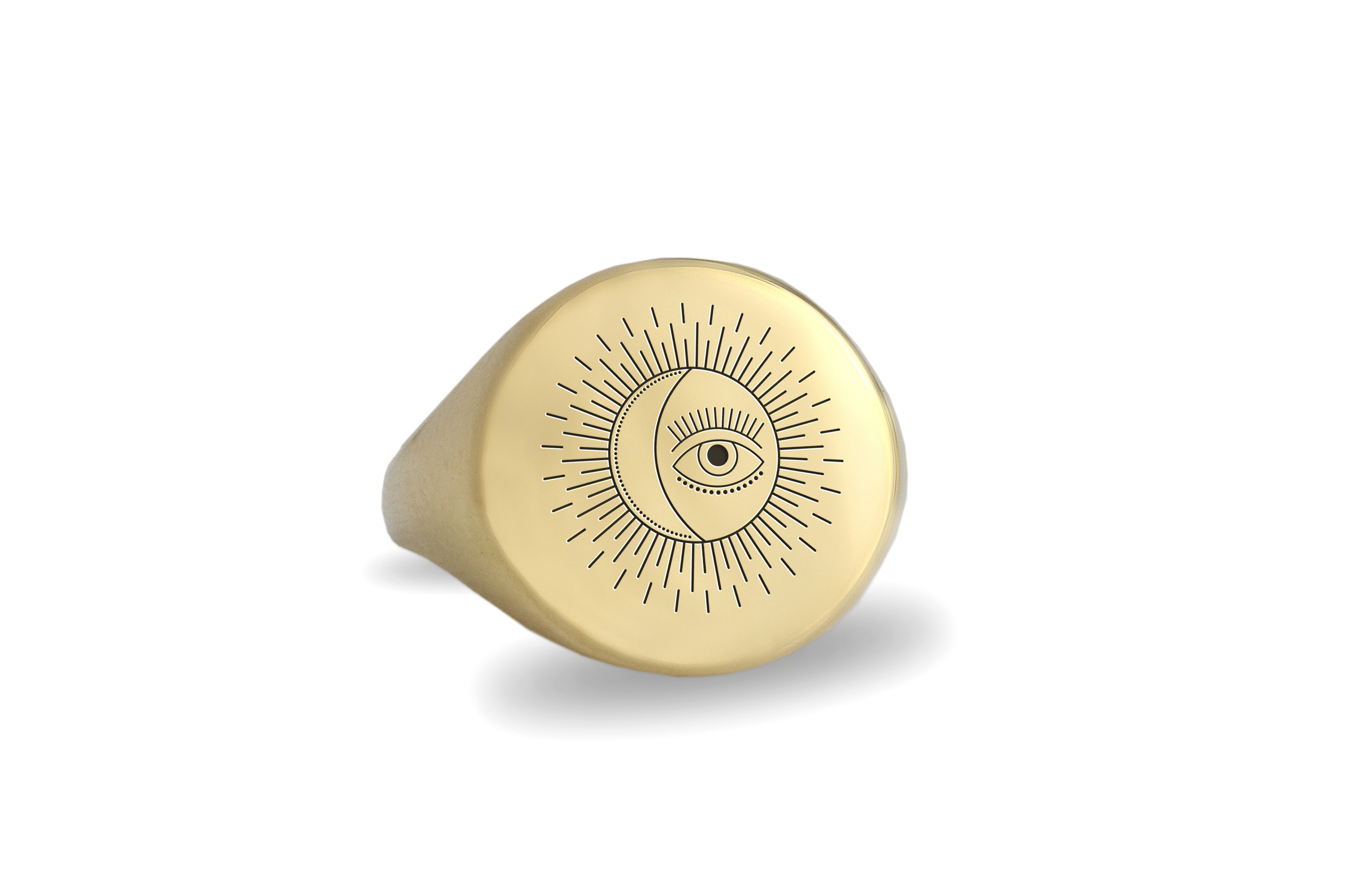 Sun Signet Ring