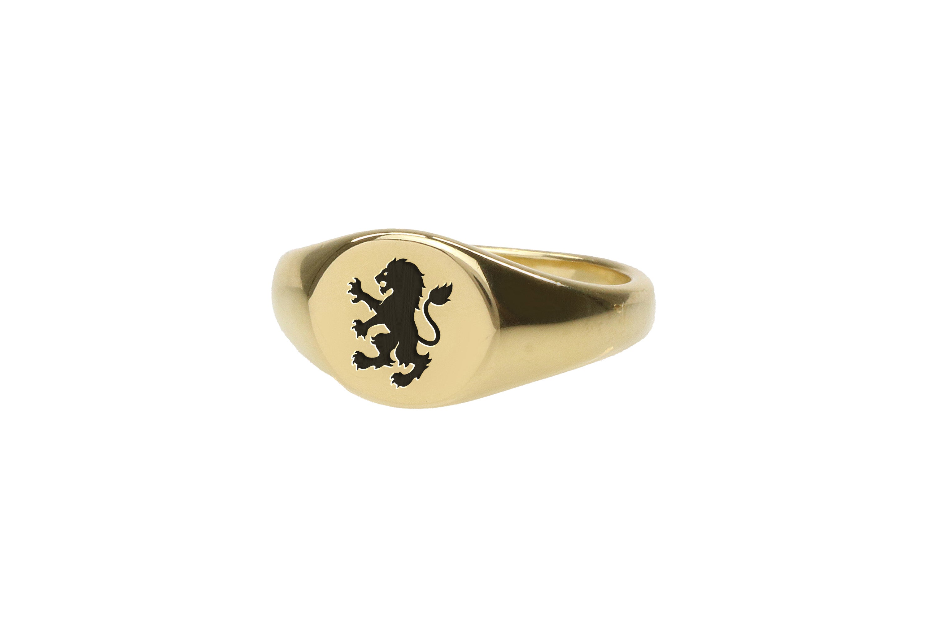 Heraldic Lion Signet Ring