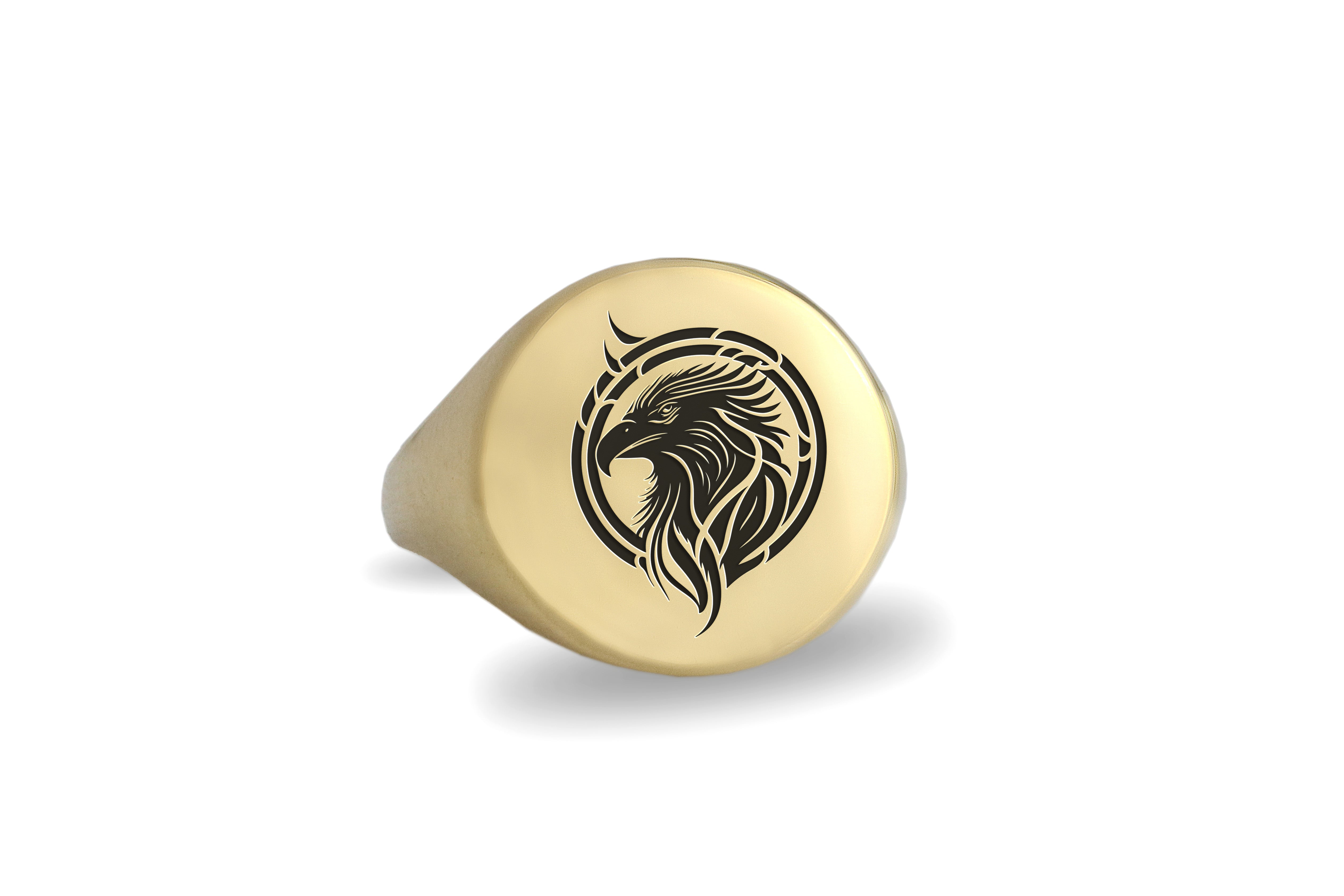 Bold Statement Eagle Ring
