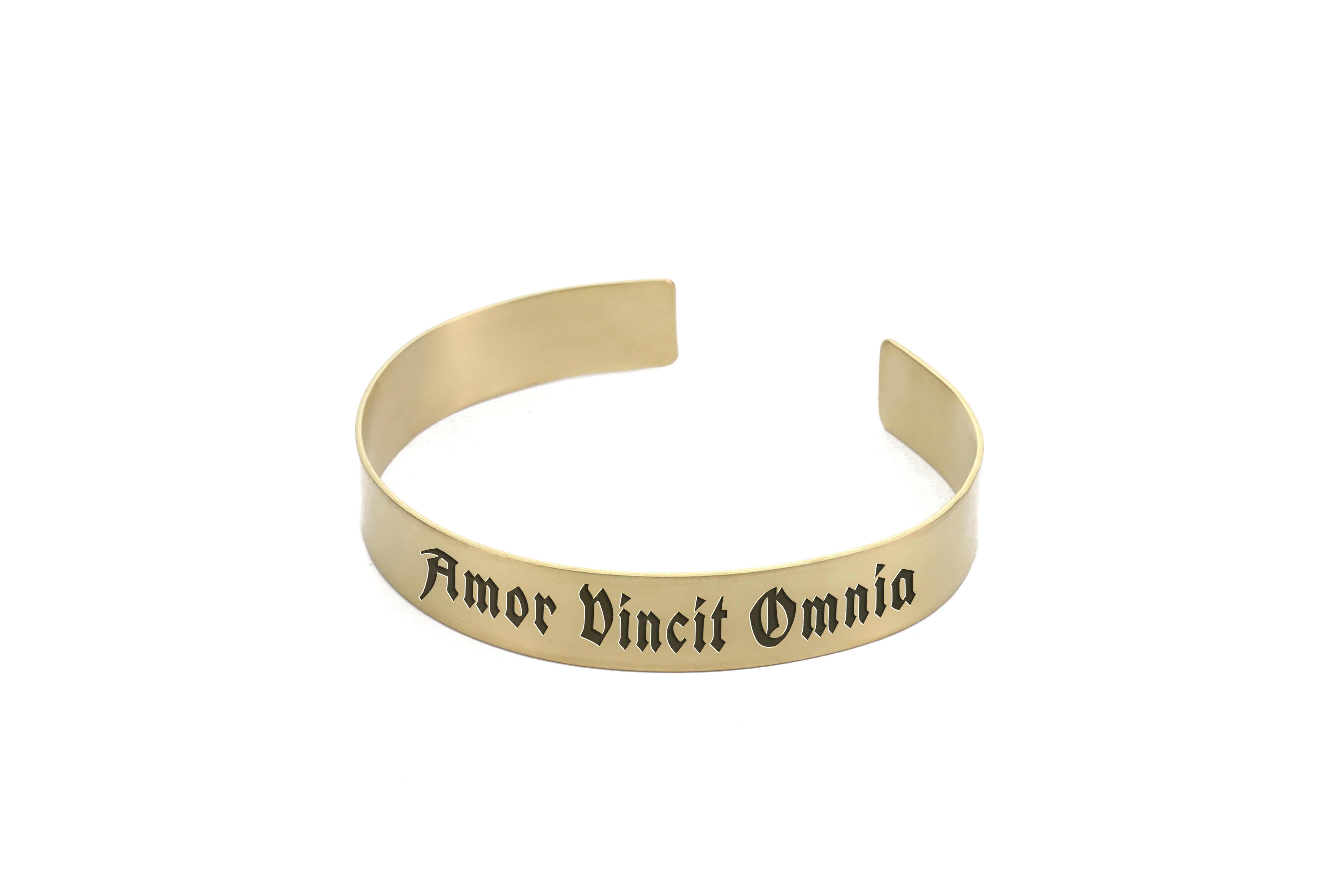 Custom Latin Text Bracelet