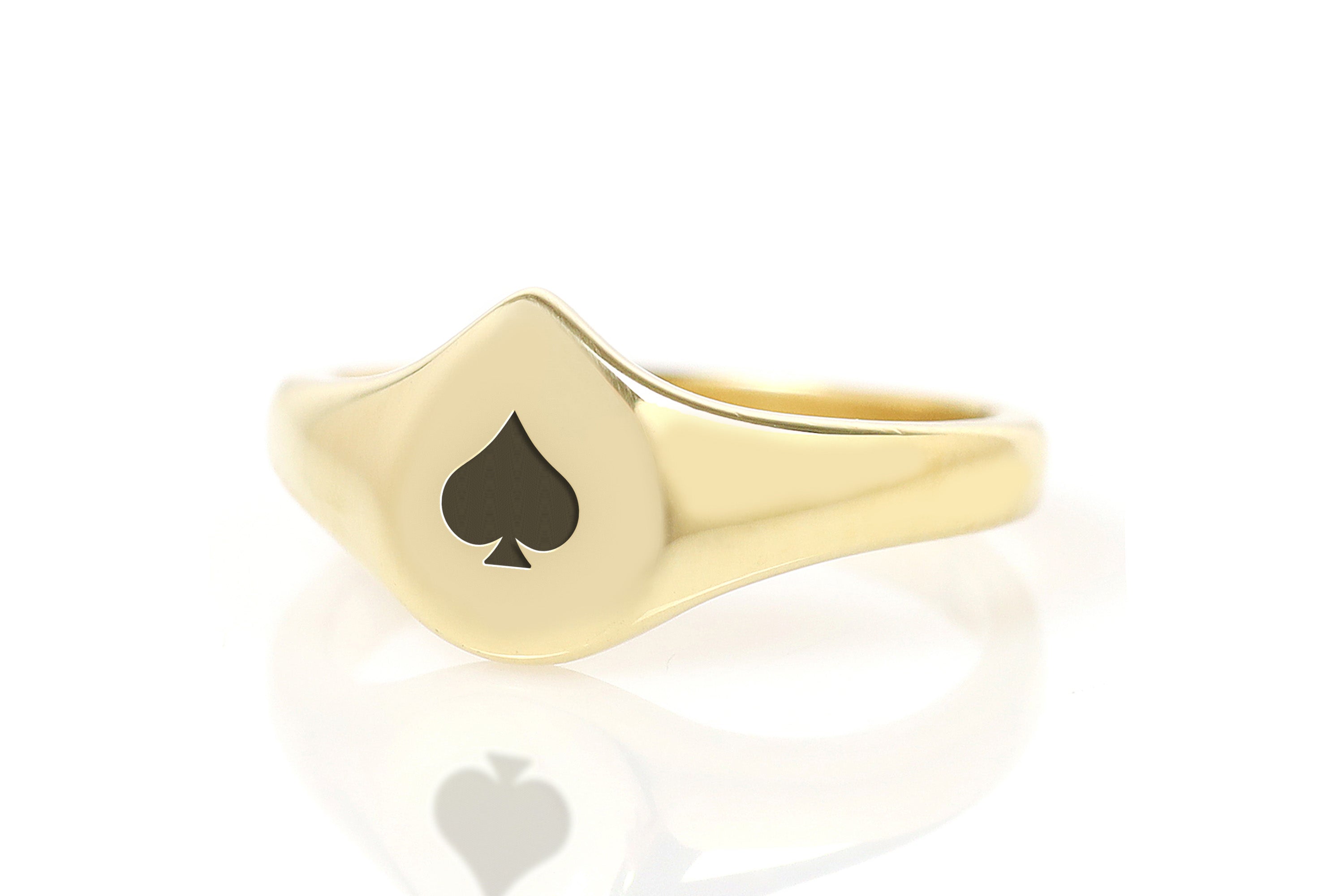 Custom Poker Symbol Ring