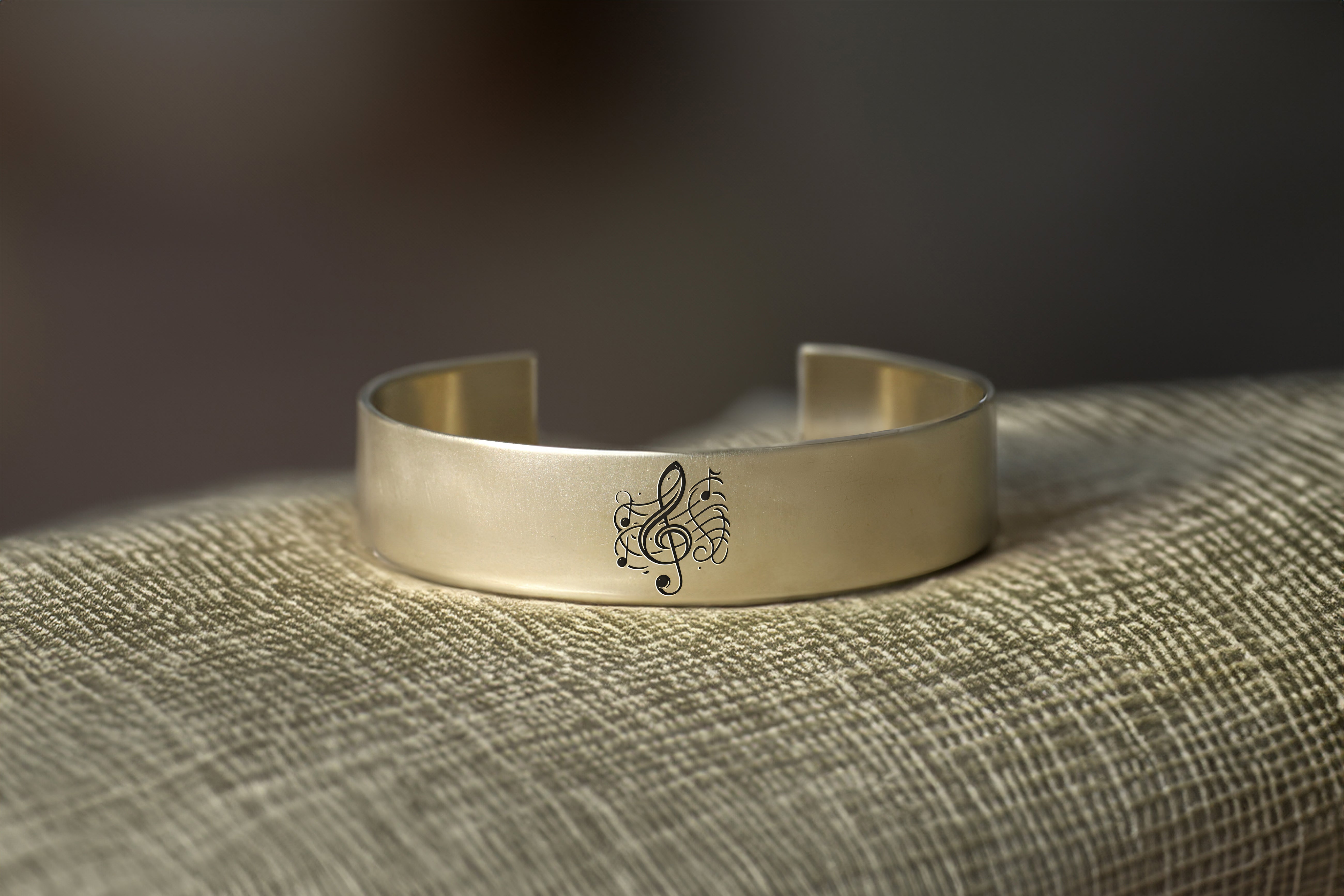 Custom Music Note Bracelet