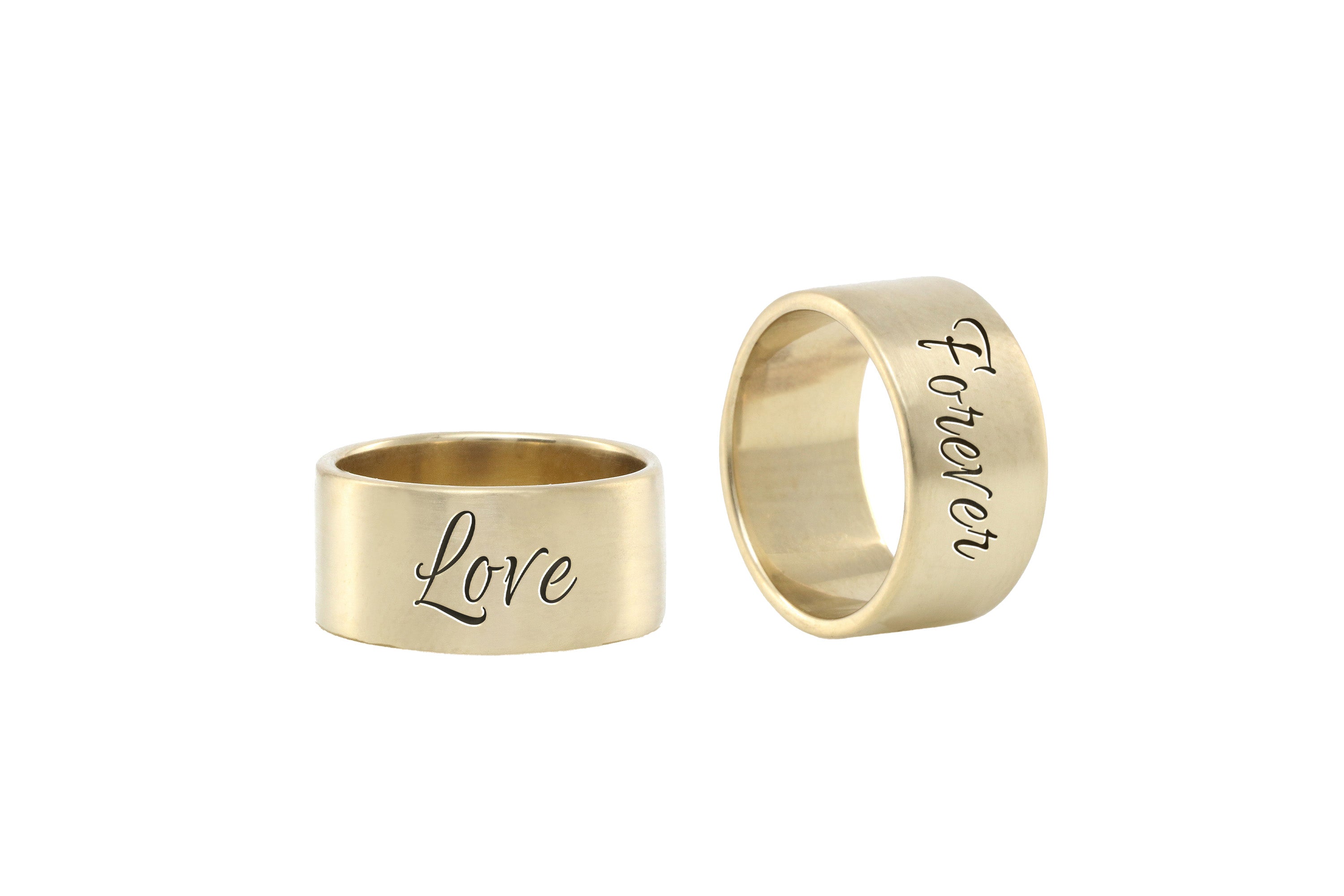 Wide Band Wedding Ring