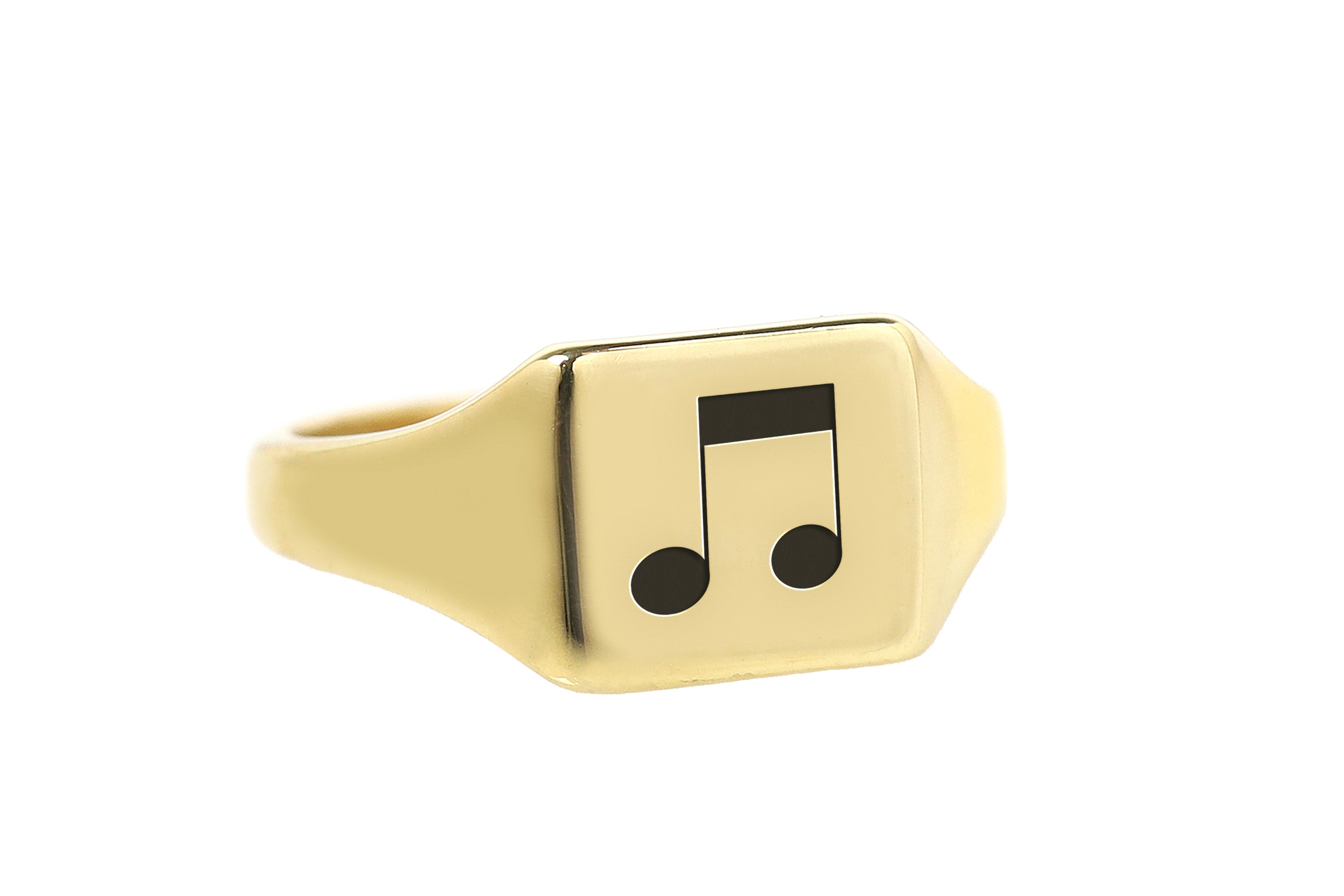 Musical Delicate Signet Ring