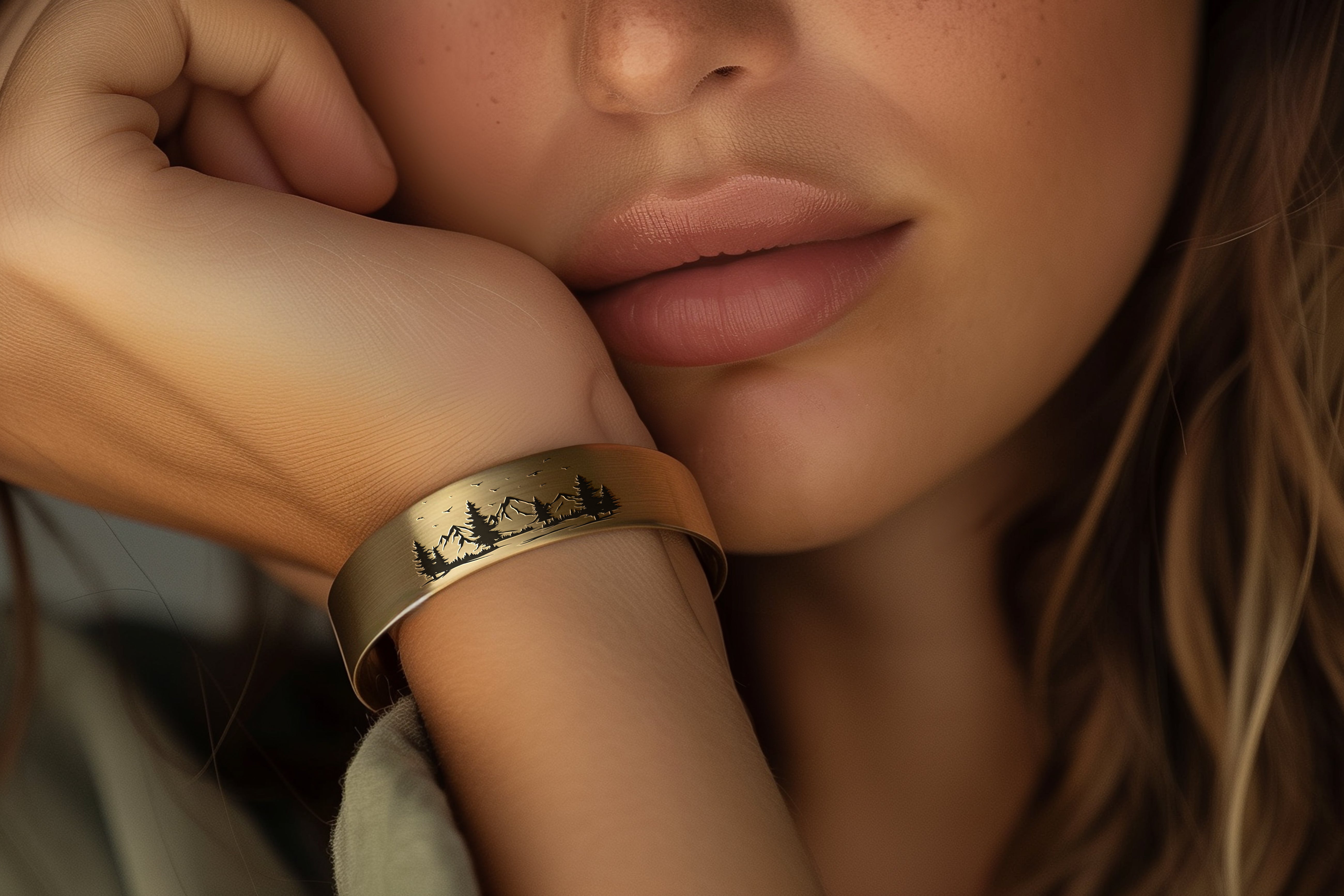 Custom Forest Bracelet