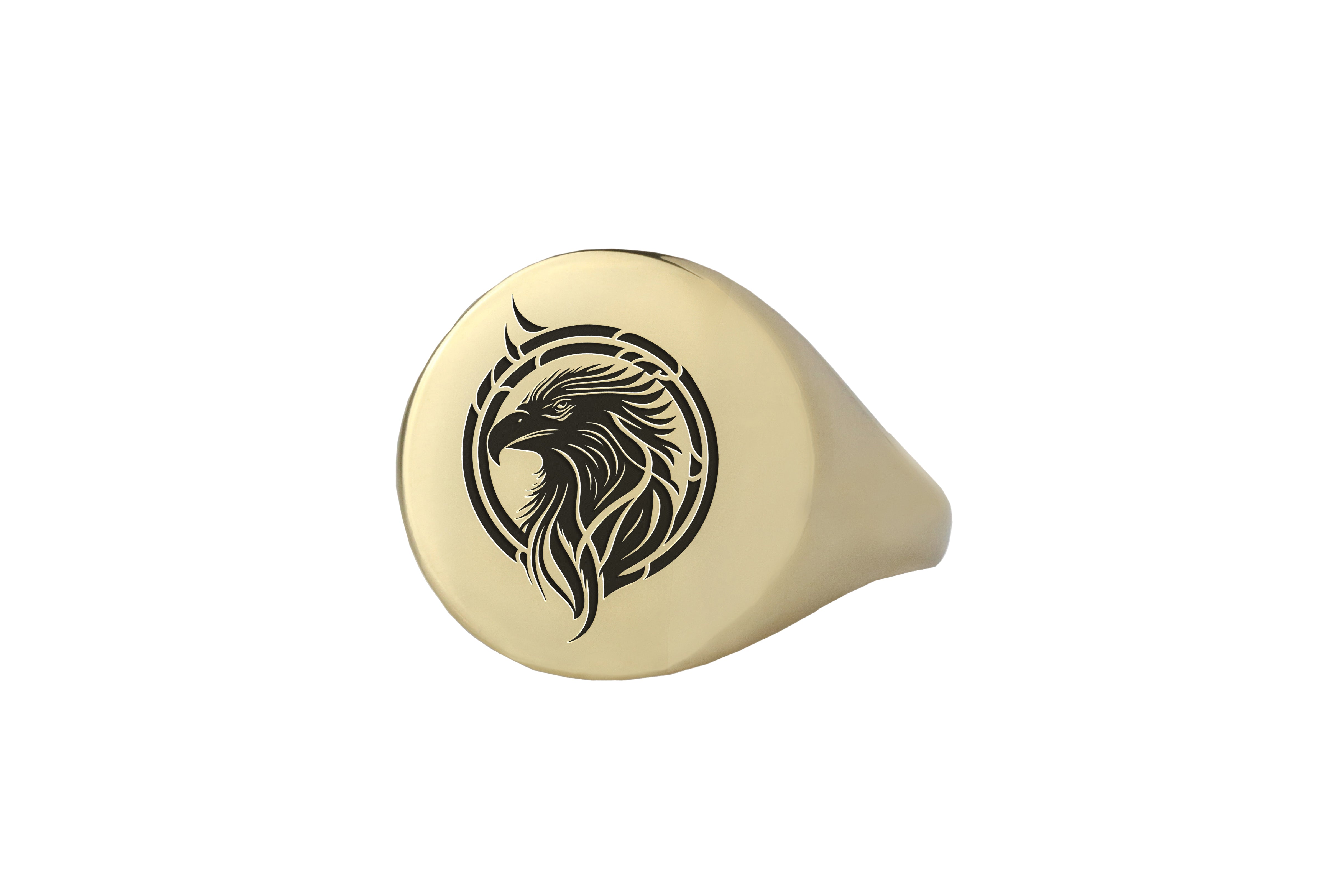 Bold Statement Eagle Ring