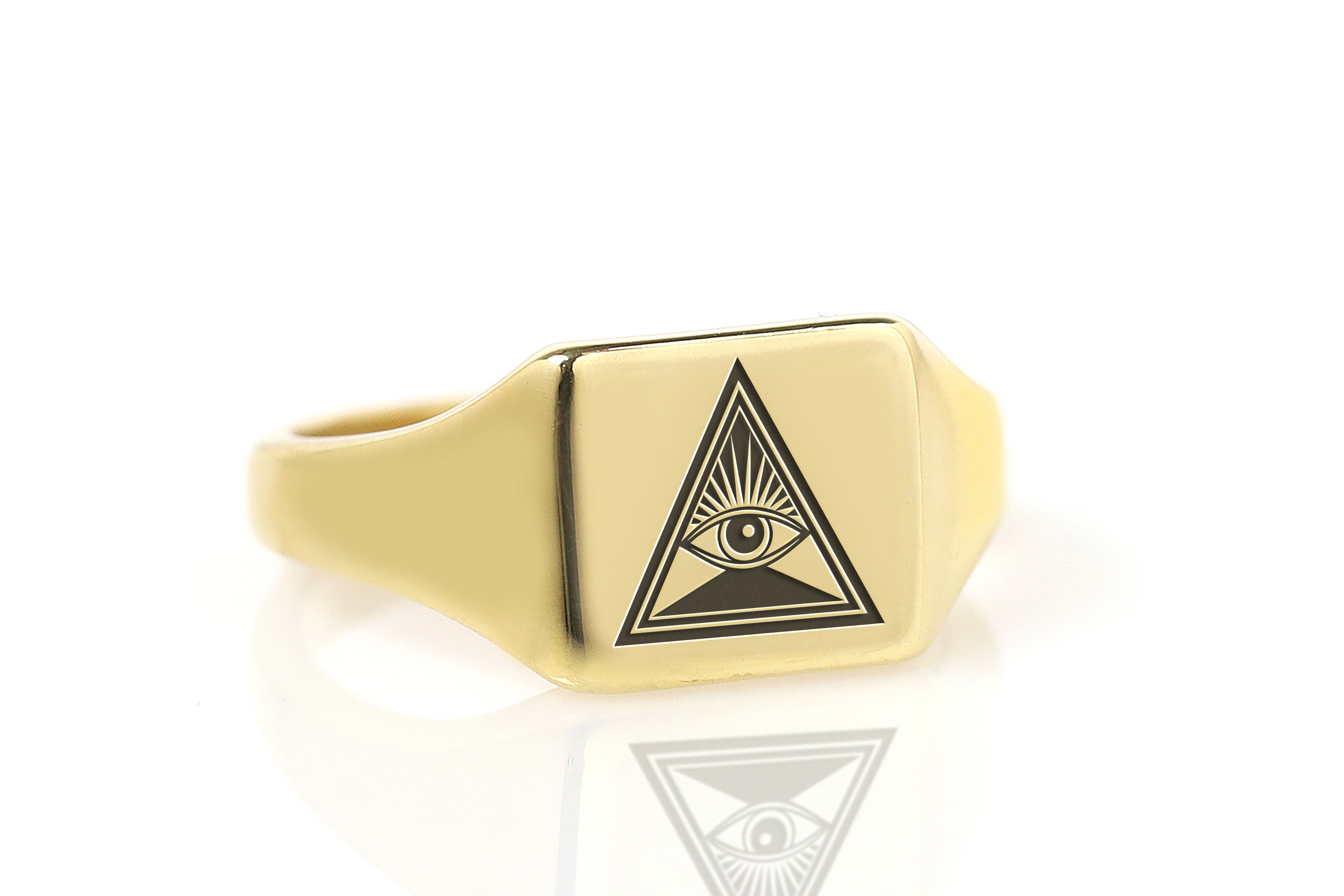 14k Gold Masonic Ring