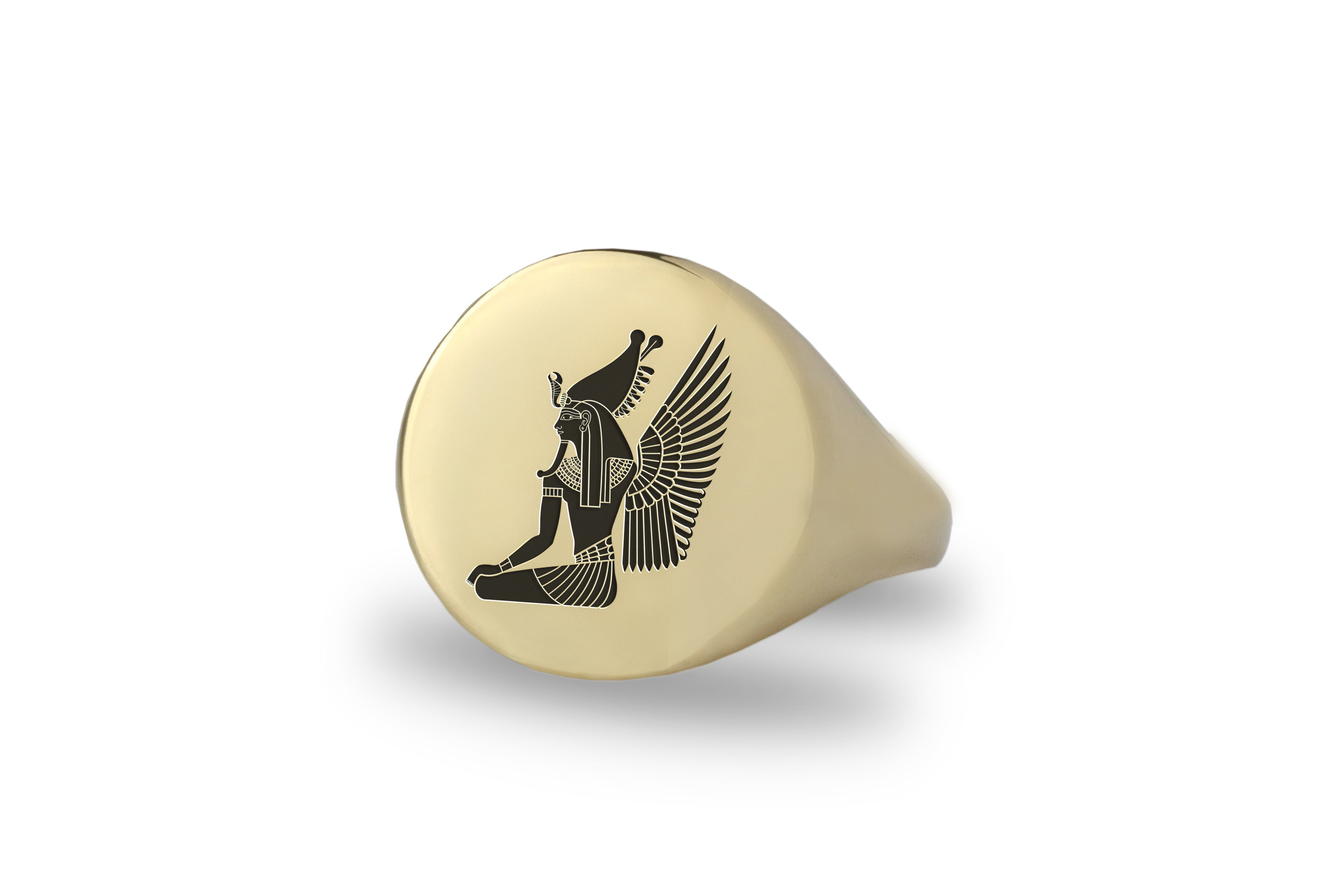 Engraved Pharaoh Ring