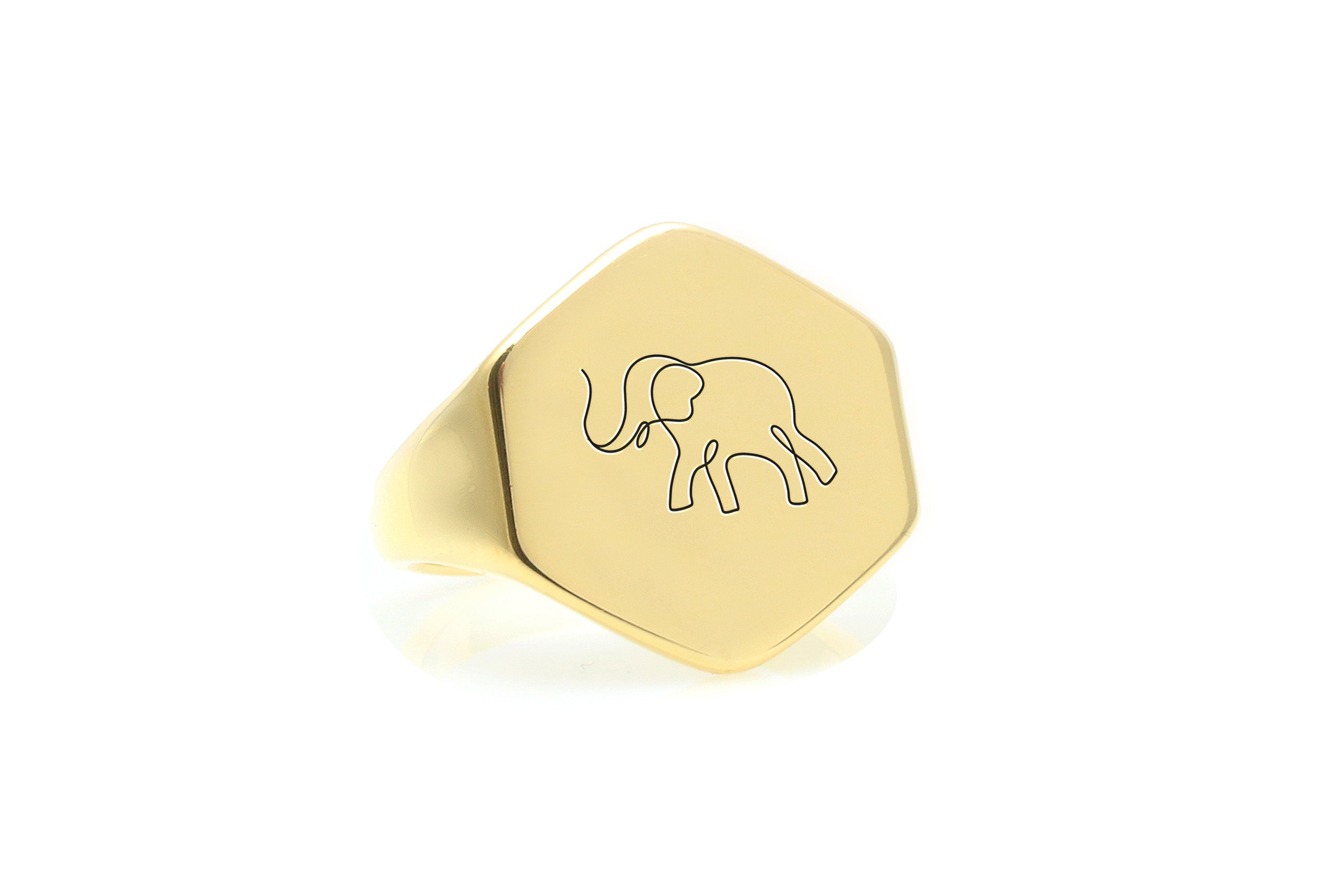 Animals Lines Ring
