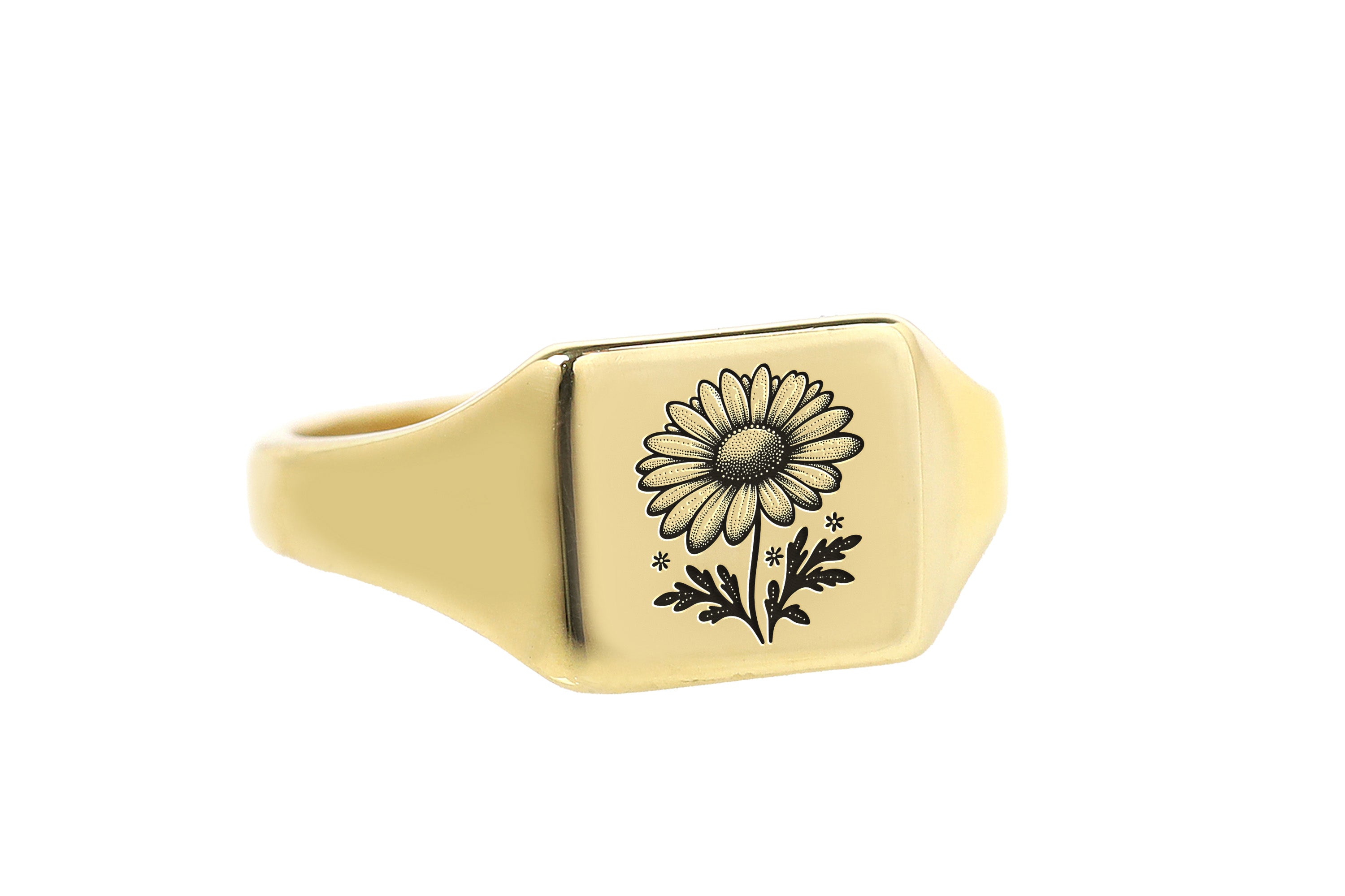 Custom Sunflower Ring