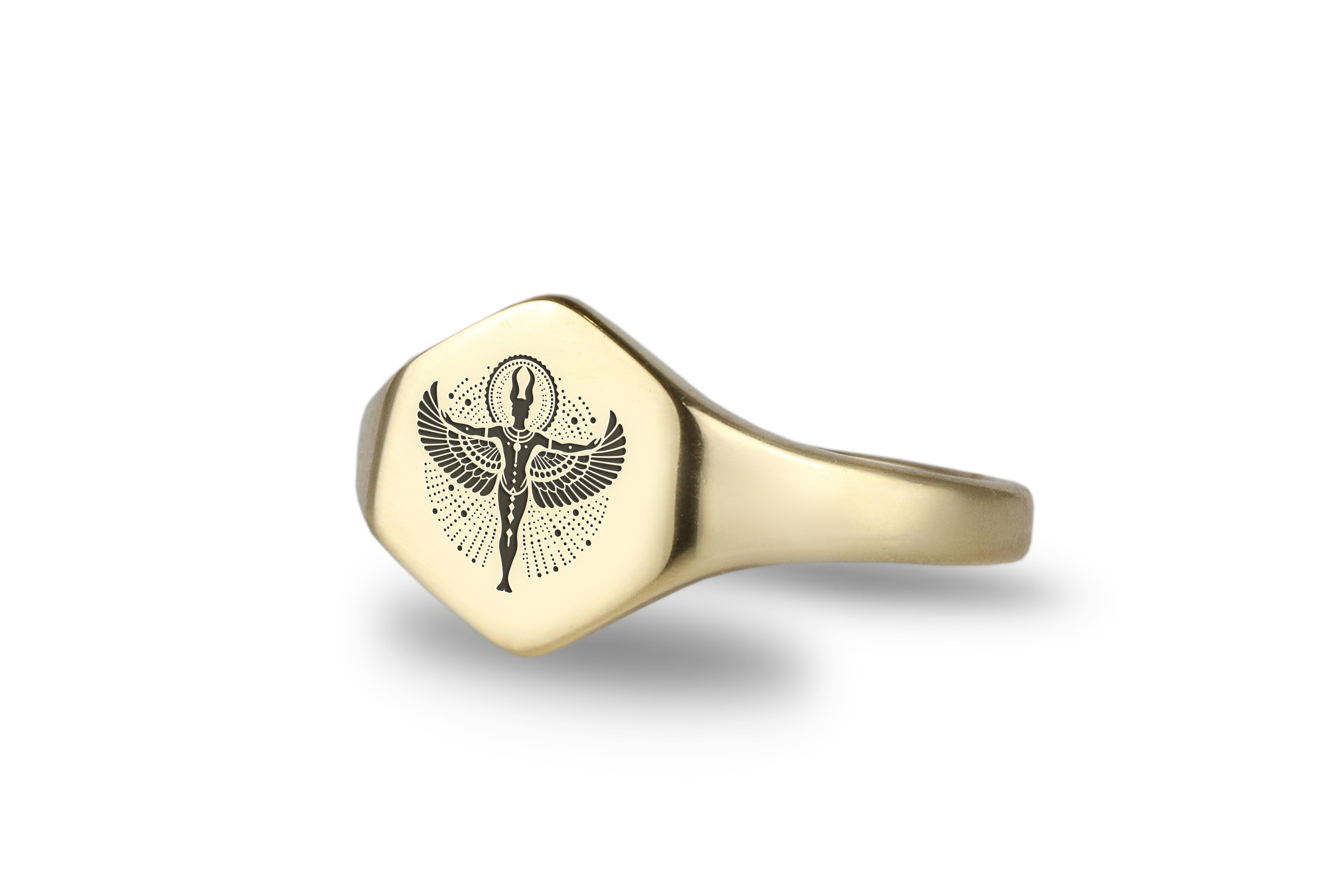 Custom Egyptian God Ring