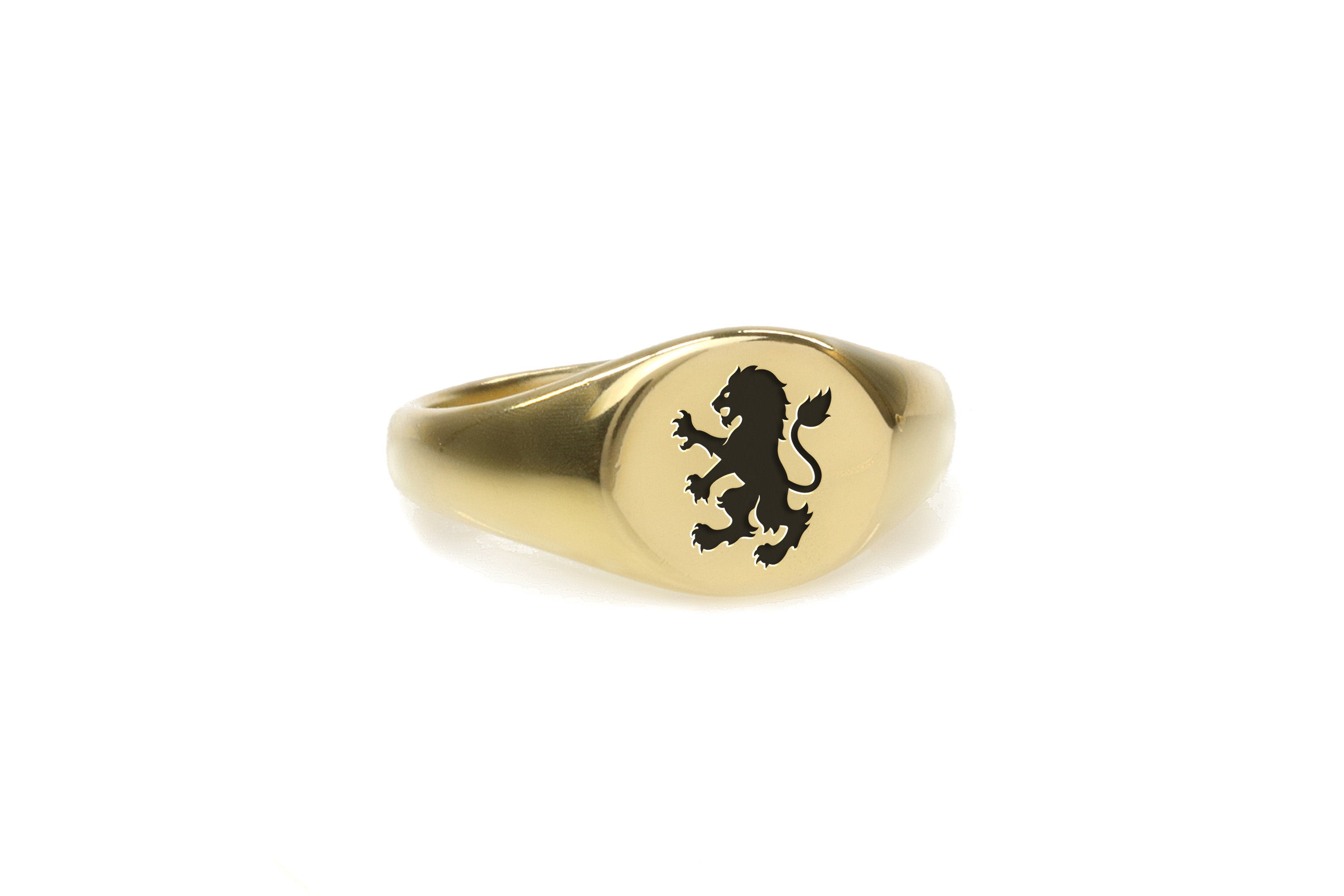 Heraldic Lion Signet Ring