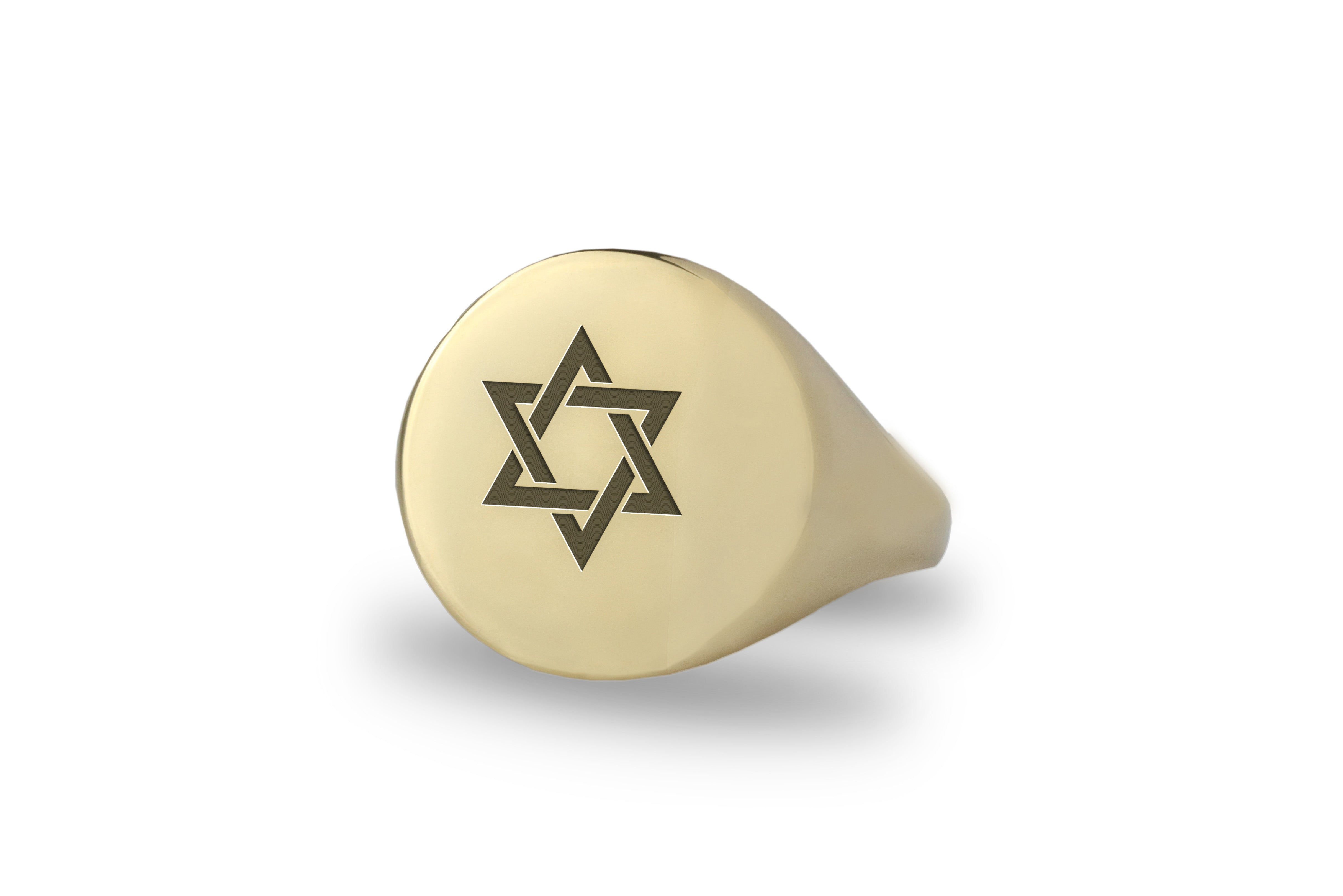 Gold Jewish Ring
