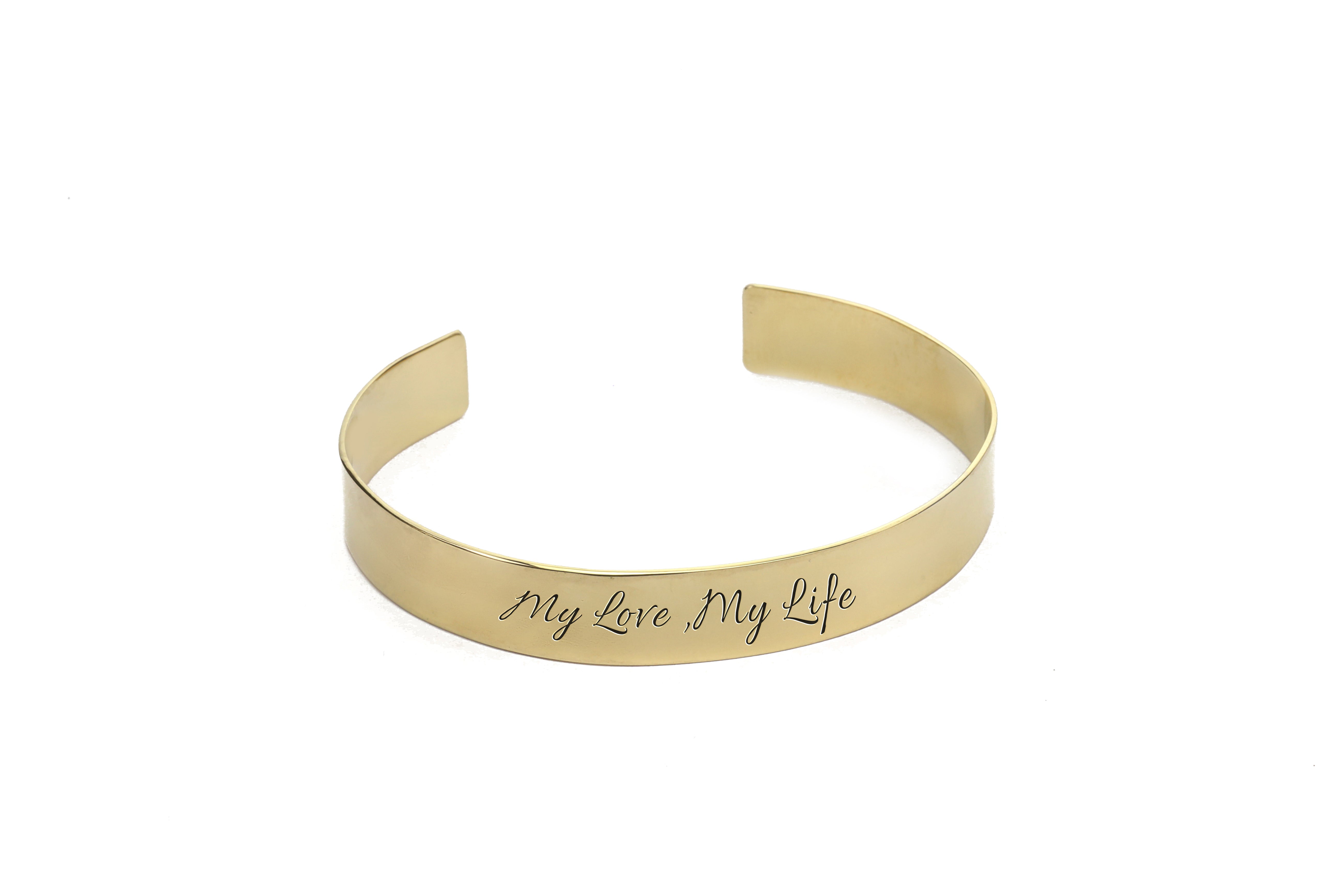 14k Gold Cuff Bracelet