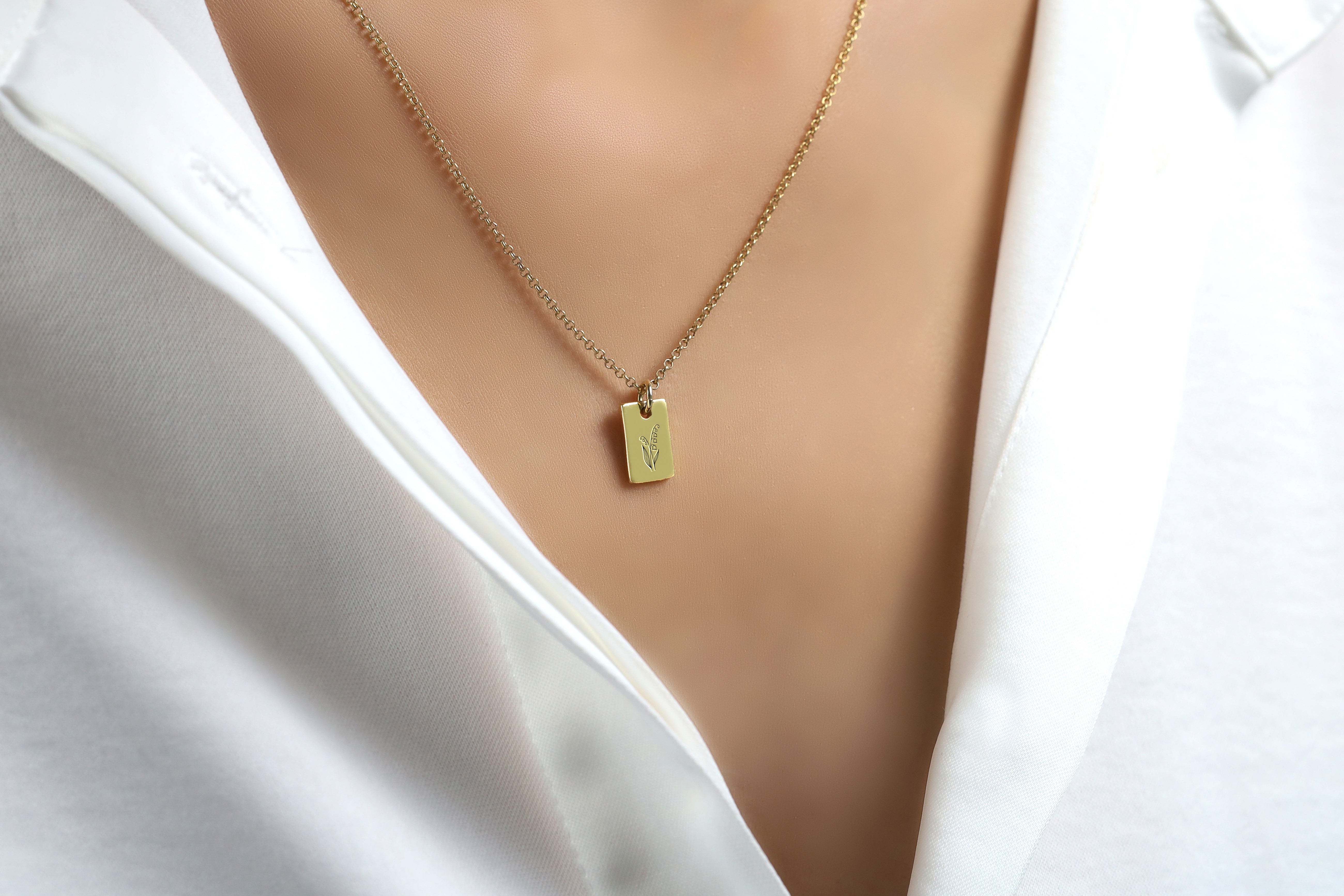 May Birth Month Necklace