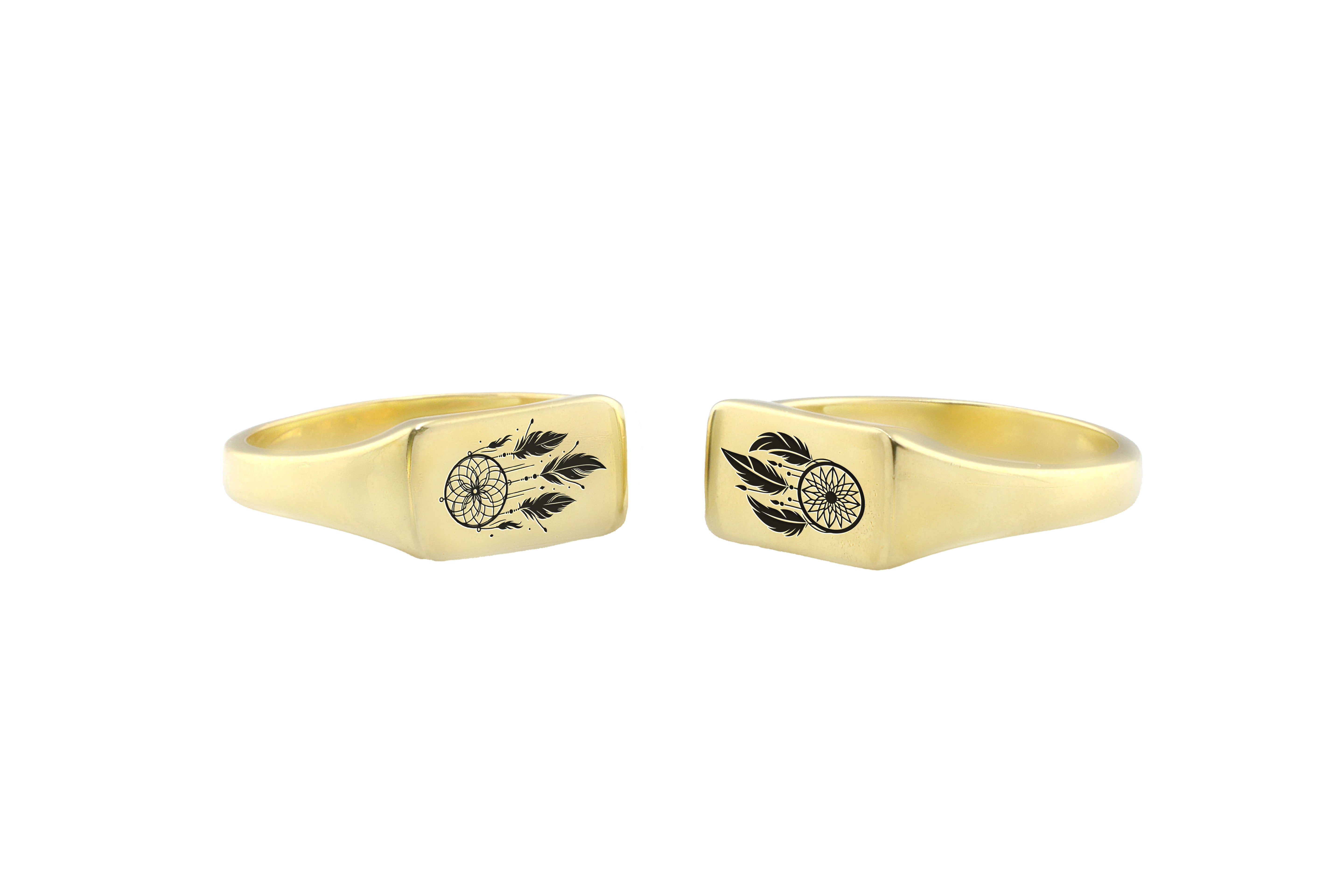 Dream Catcher Signet Ring