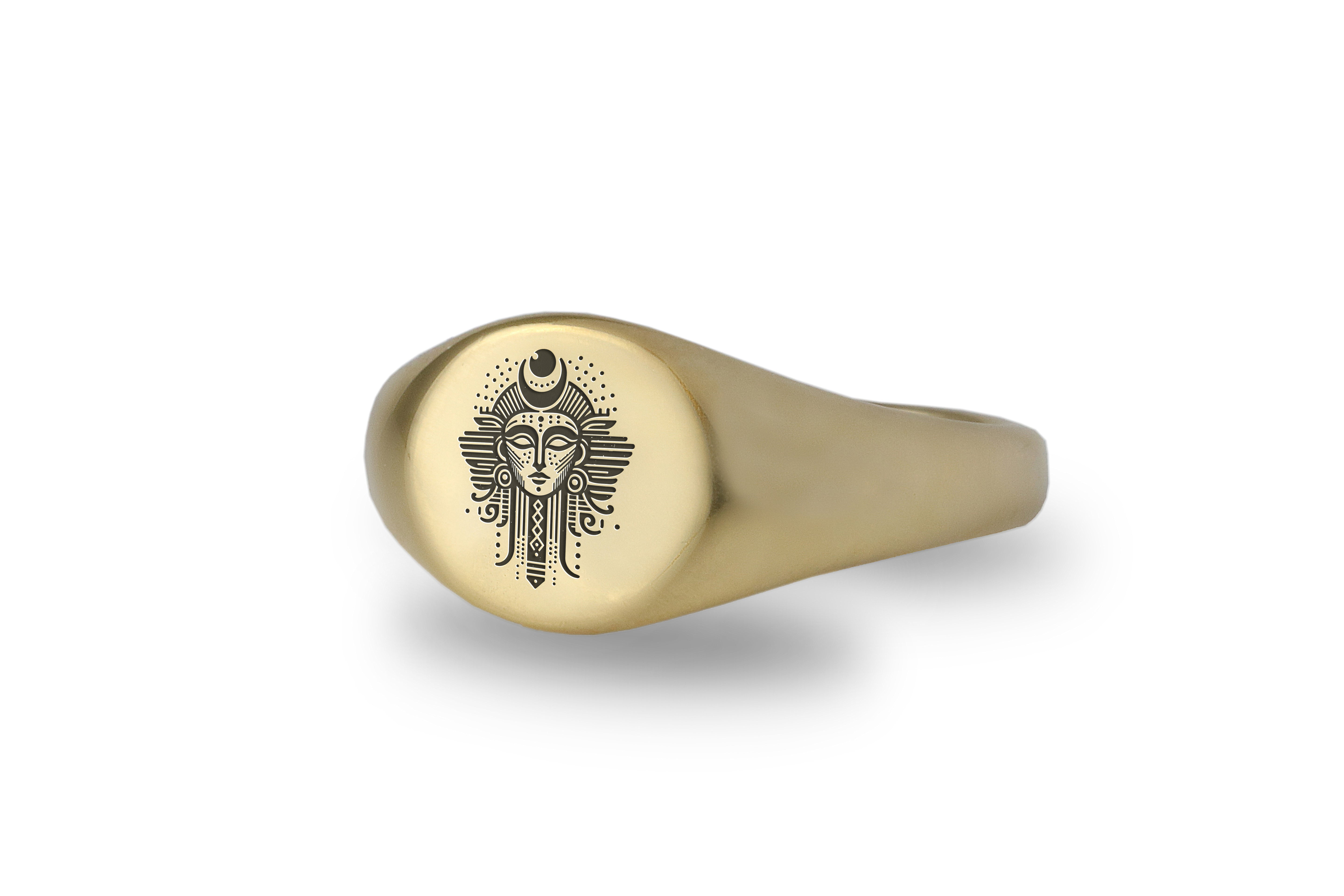 14k Gold Egyptian Ring